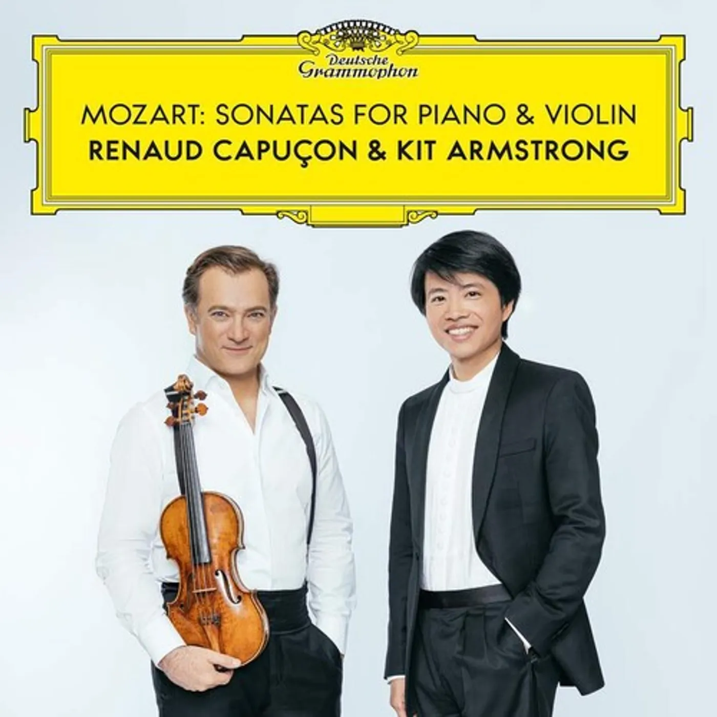Mozart / Renaud Capucon / Kit Armstrong MOZART: SONATAS FOR PIANO & VIOLIN CD