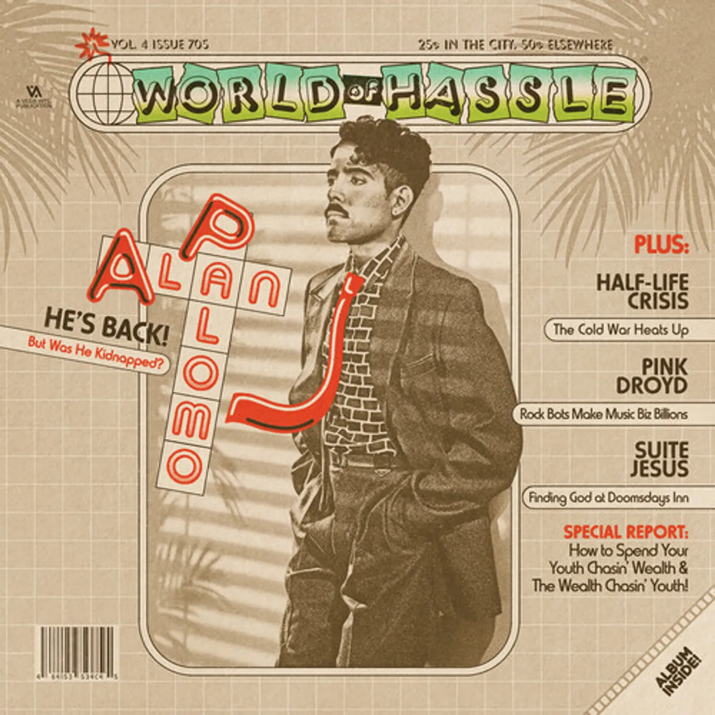 Alan Palomo World Of Hassle Vinyl Record