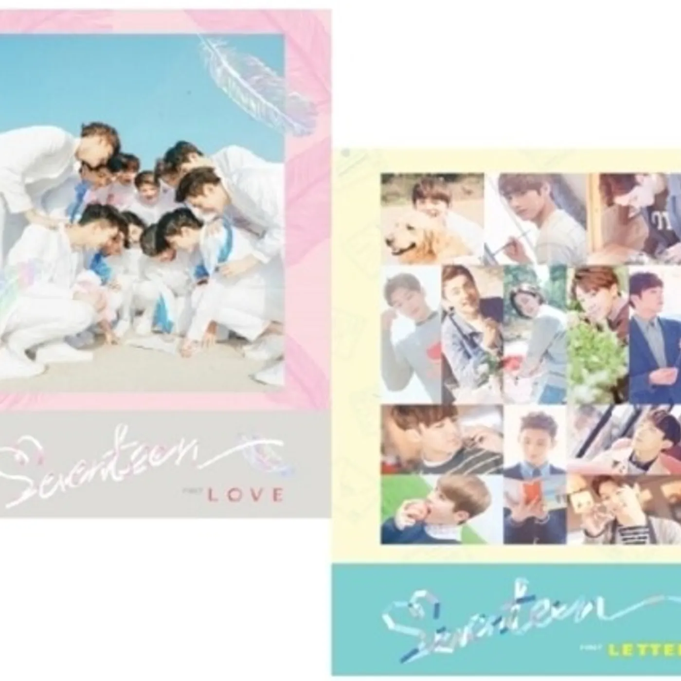 SEVENTEEN FIRST LOVE & LETTER CD
