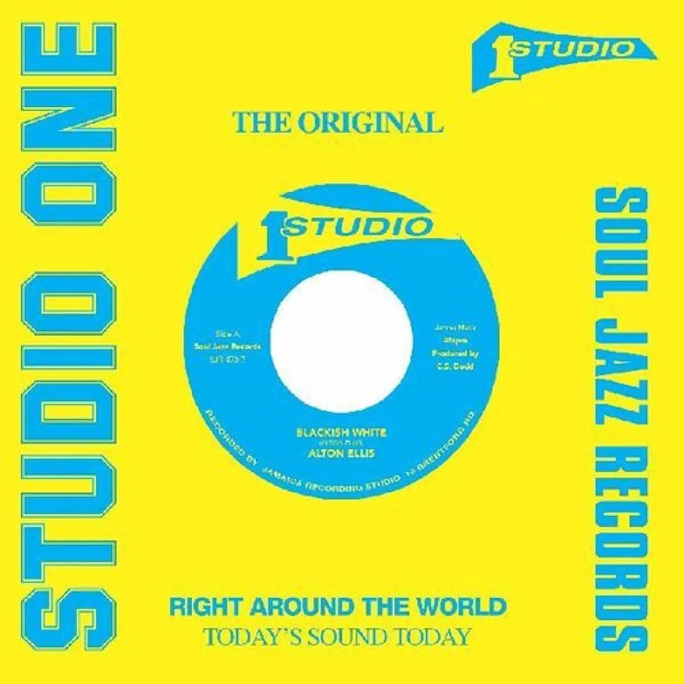 Alton Ellis BLACKISH WHITE Vinyl Record