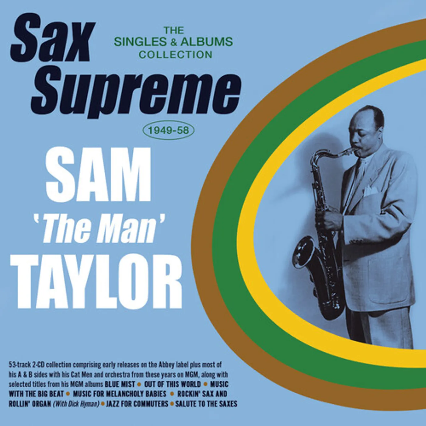 Sam Taylor SAX SUPREME: THE SINGLES & ALBUMS COLLECTION CD