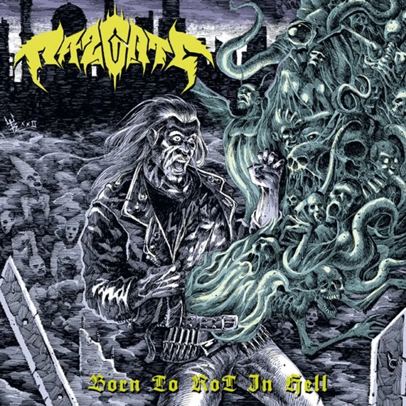 Razgate BORN TO ROT IN HELL CD