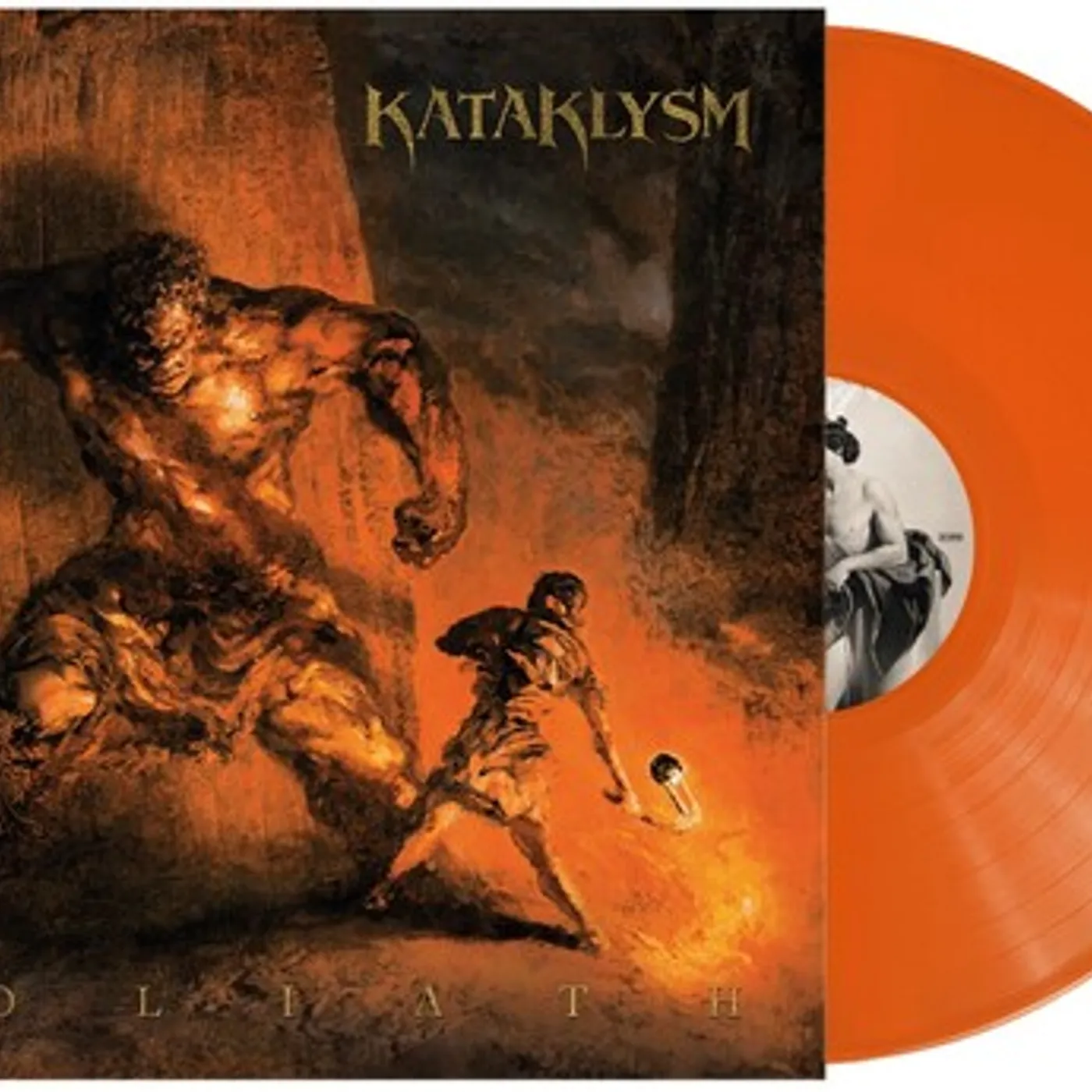 Kataklysm GOLIATH - ORANGE Vinyl Record