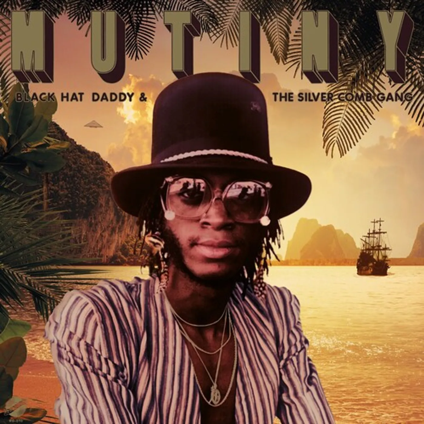 Mutiny BLACK HAT DADDY & THE SILVER COMB GANG - GOLD Vinyl Record