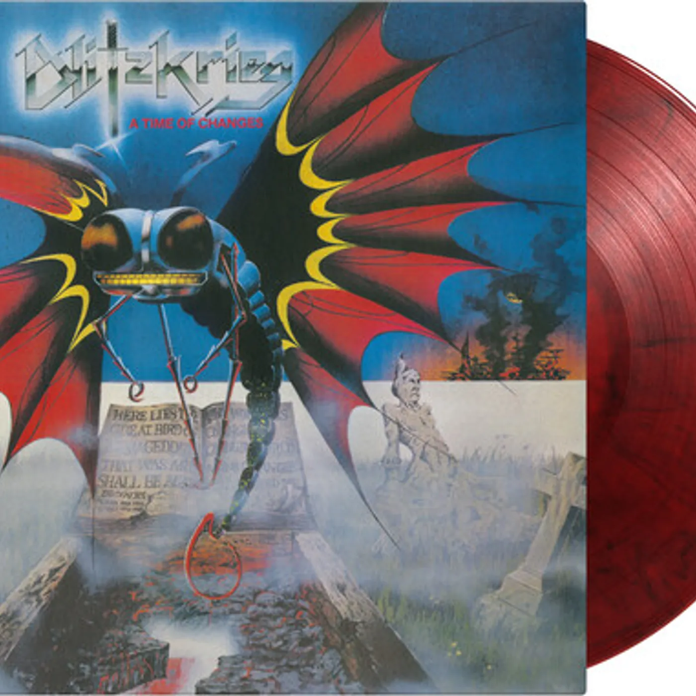 Blitzkrieg TIME OF CHANGES Vinyl Record