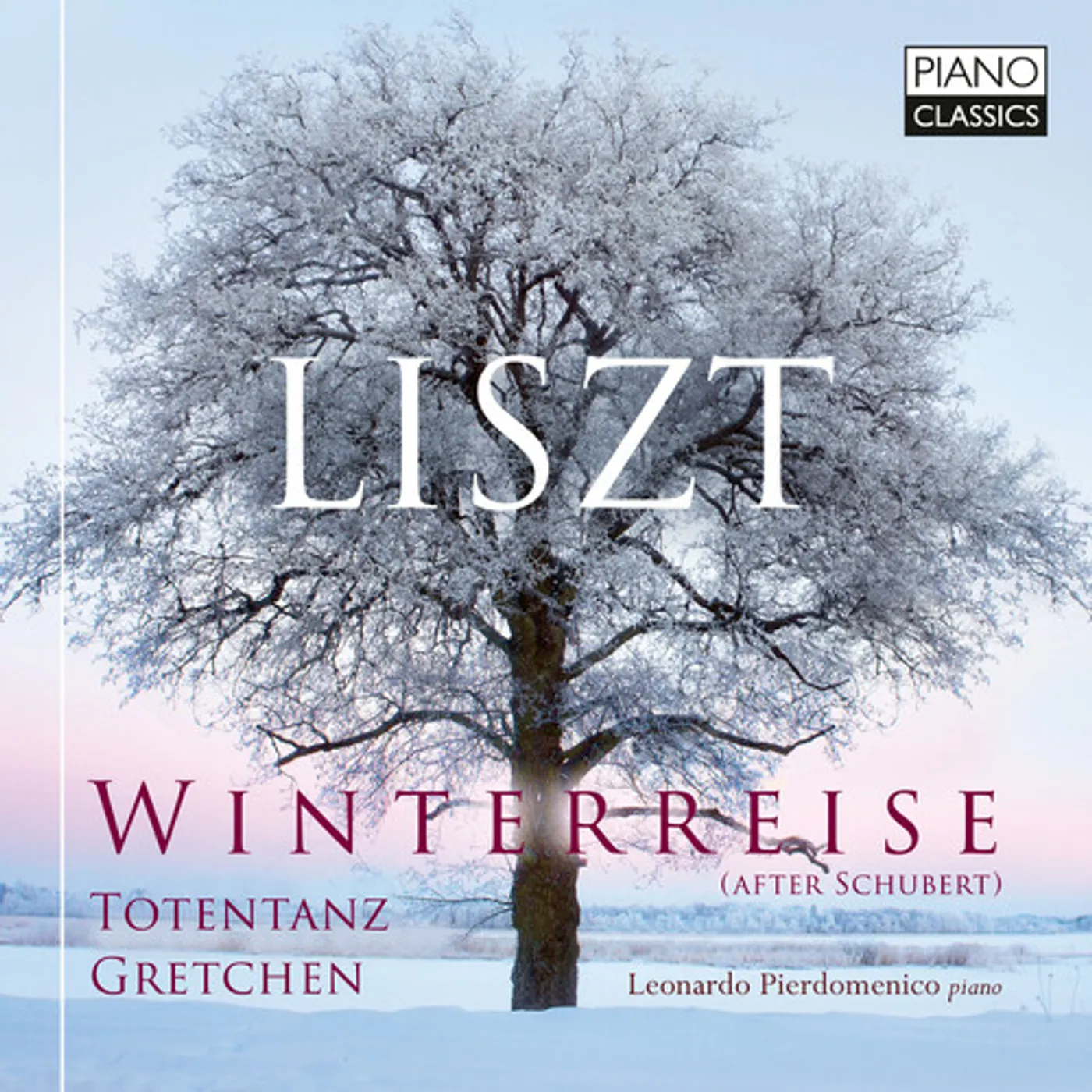 Liszt / Pierdomenico WINTERREISE (AFTER SCHUBERT) TOTENTANZ GRETCHEN CD