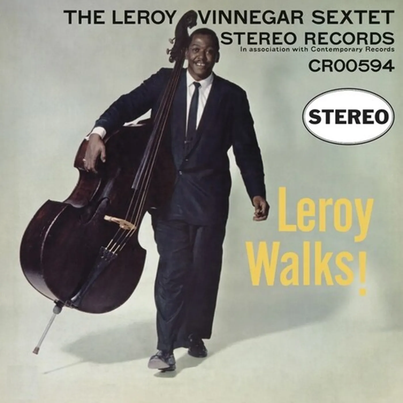 Leroy Vinnegar LEROY WALKS! (CONTEMPORARY RECORDS ACOUSTIC SOUND) Vinyl Record