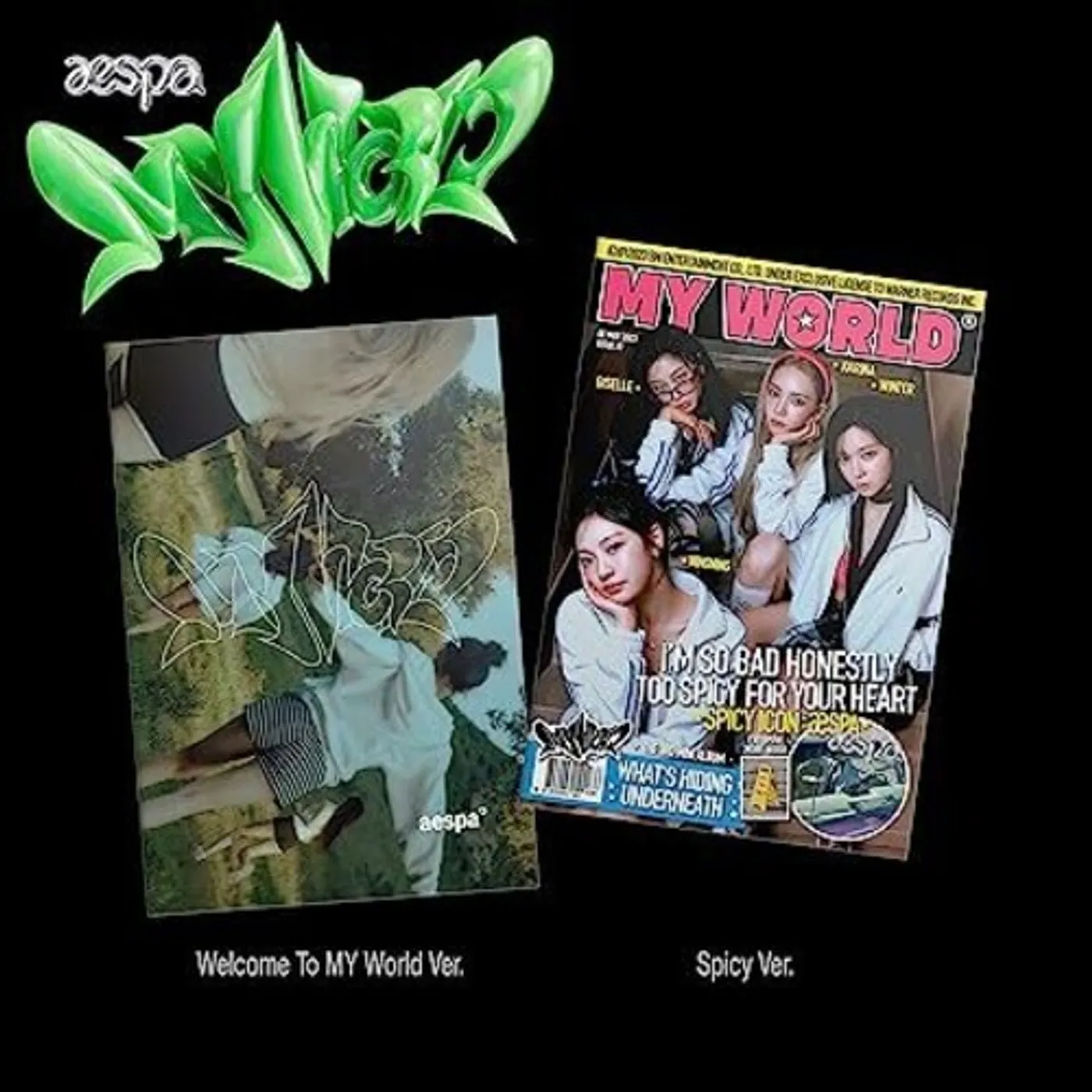 aespa MY WORLD - THE 3RD MINI ALBUM - ZINE VER. CD