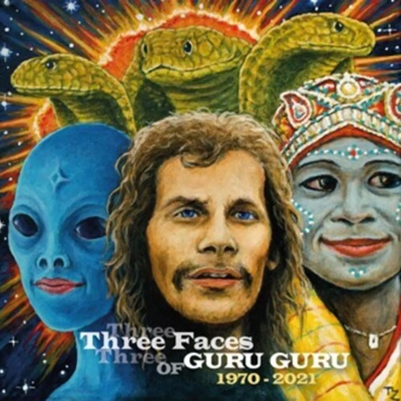 THREE FACES OF GURU GURU Vinyl Record
