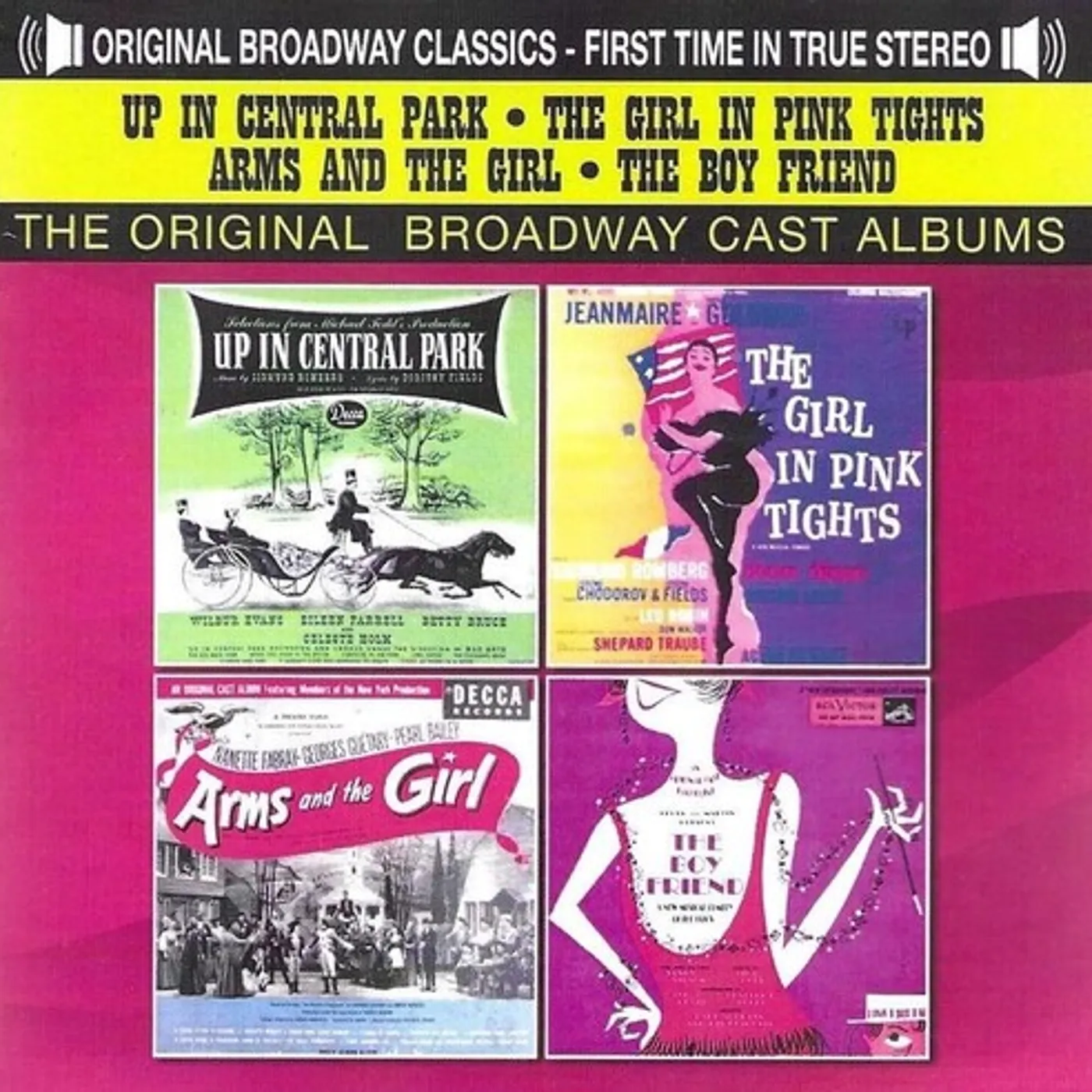 UP IN CENTRAL PARK / ARMS & THE GIRL / O.C.R. CD