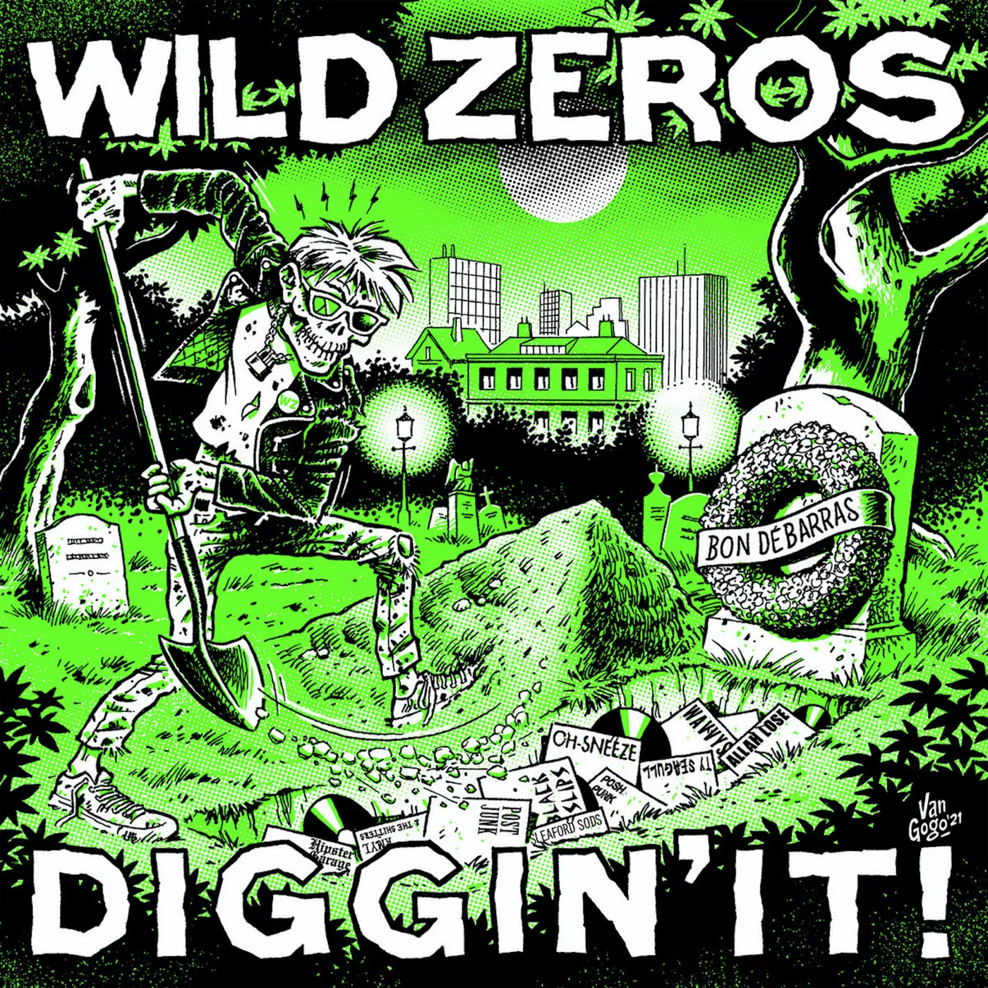 Wild Zeros DIGGIN' IT Vinyl Record
