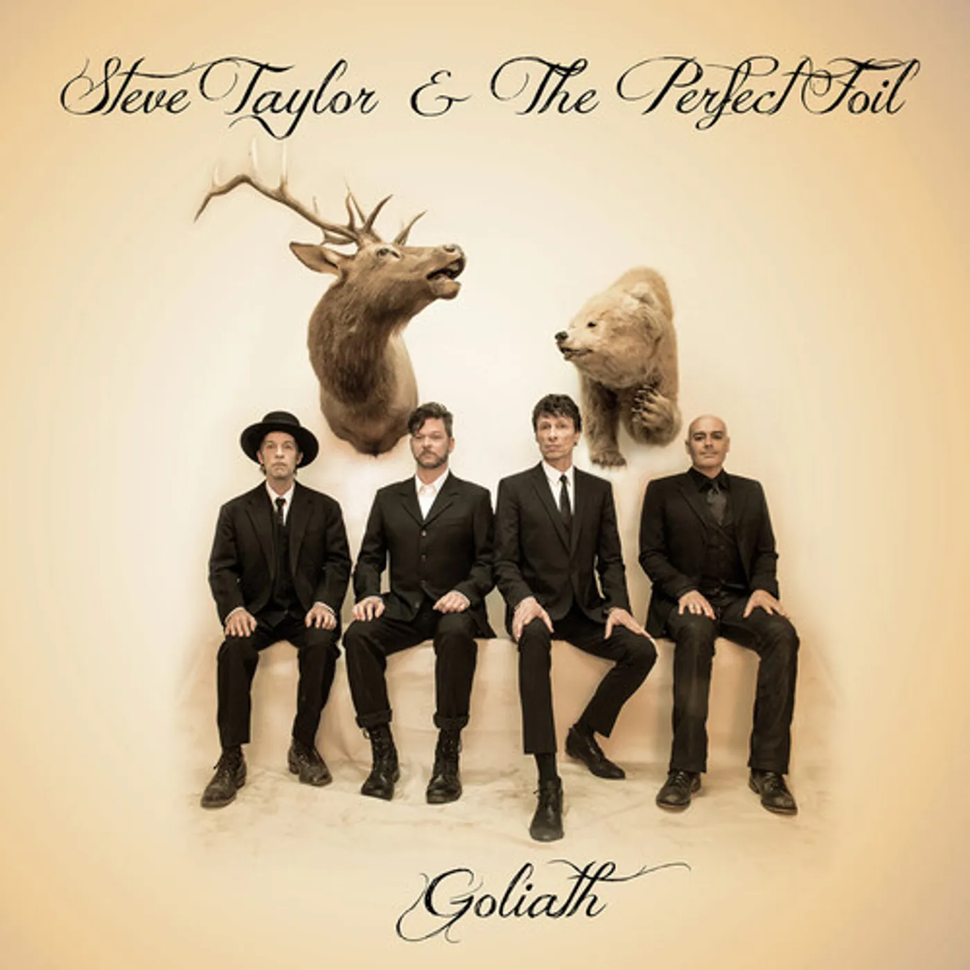 Steve Taylor & The Perfect Foil GOLIATH - GREEN Vinyl Record