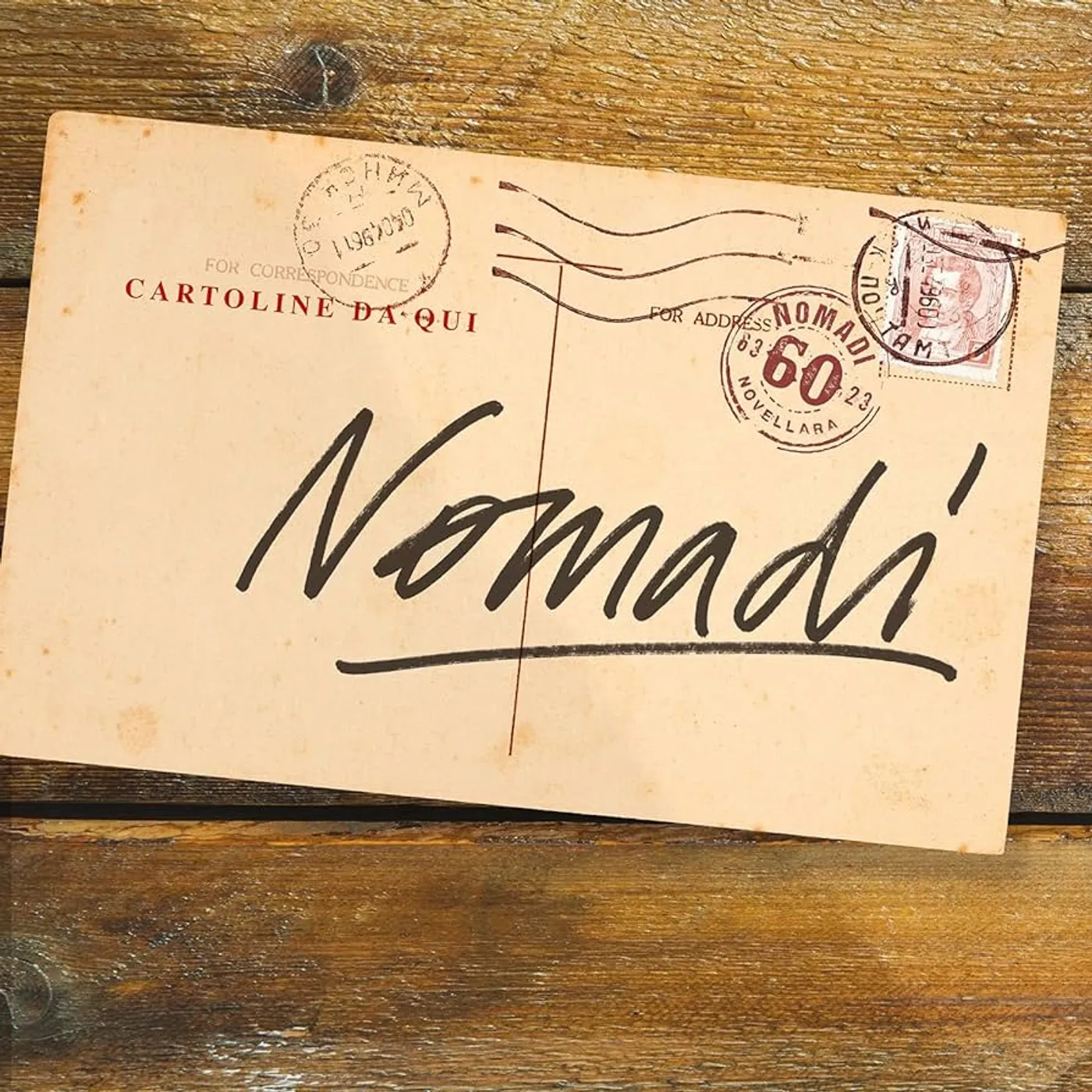 Nomadi CARTOLINE DA QUI Vinyl Record