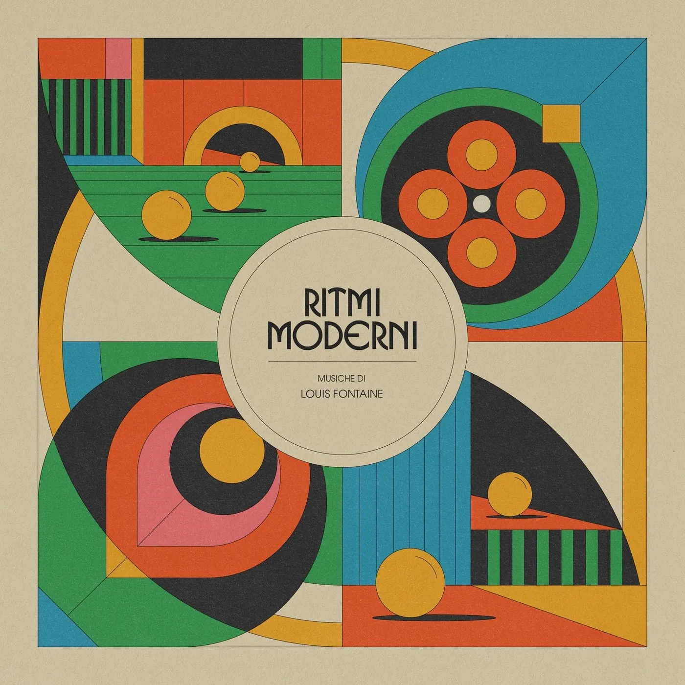 Louis Fontaine RITMI MODERNI Vinyl Record