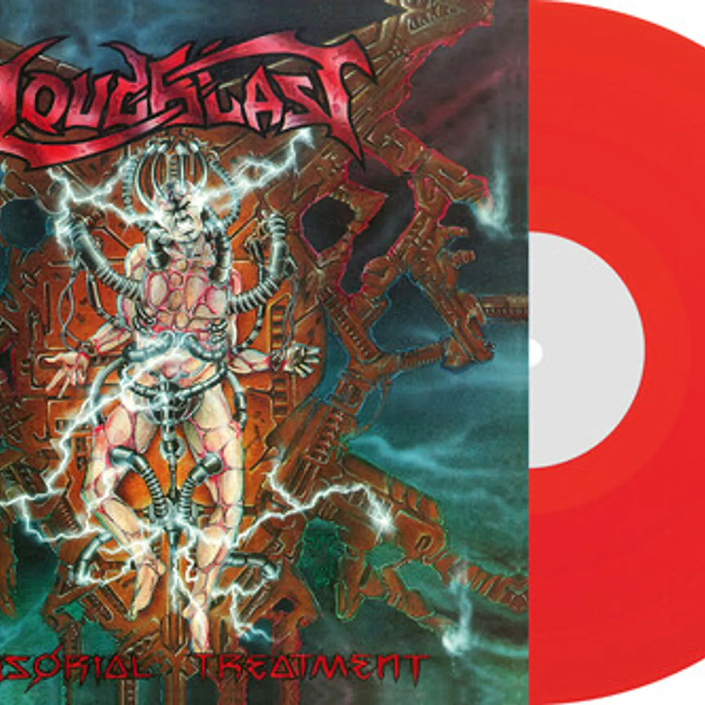 Loudblast SENSORIAL TREATMENT - RED Vinyl Record