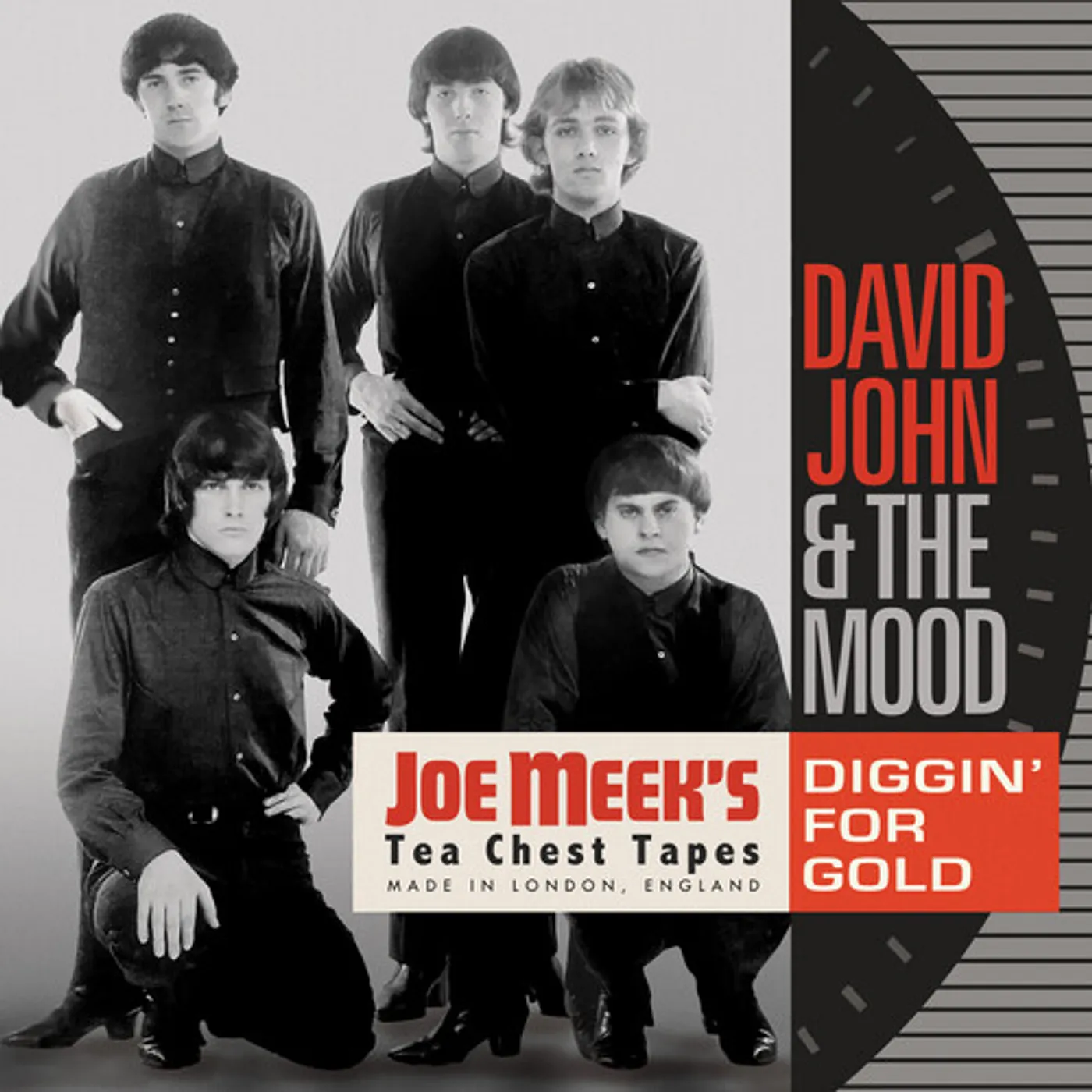 David John & the Mood DIGGIN FOR GOLD: JOE MEEK'S TEA CHEST TAPES CD