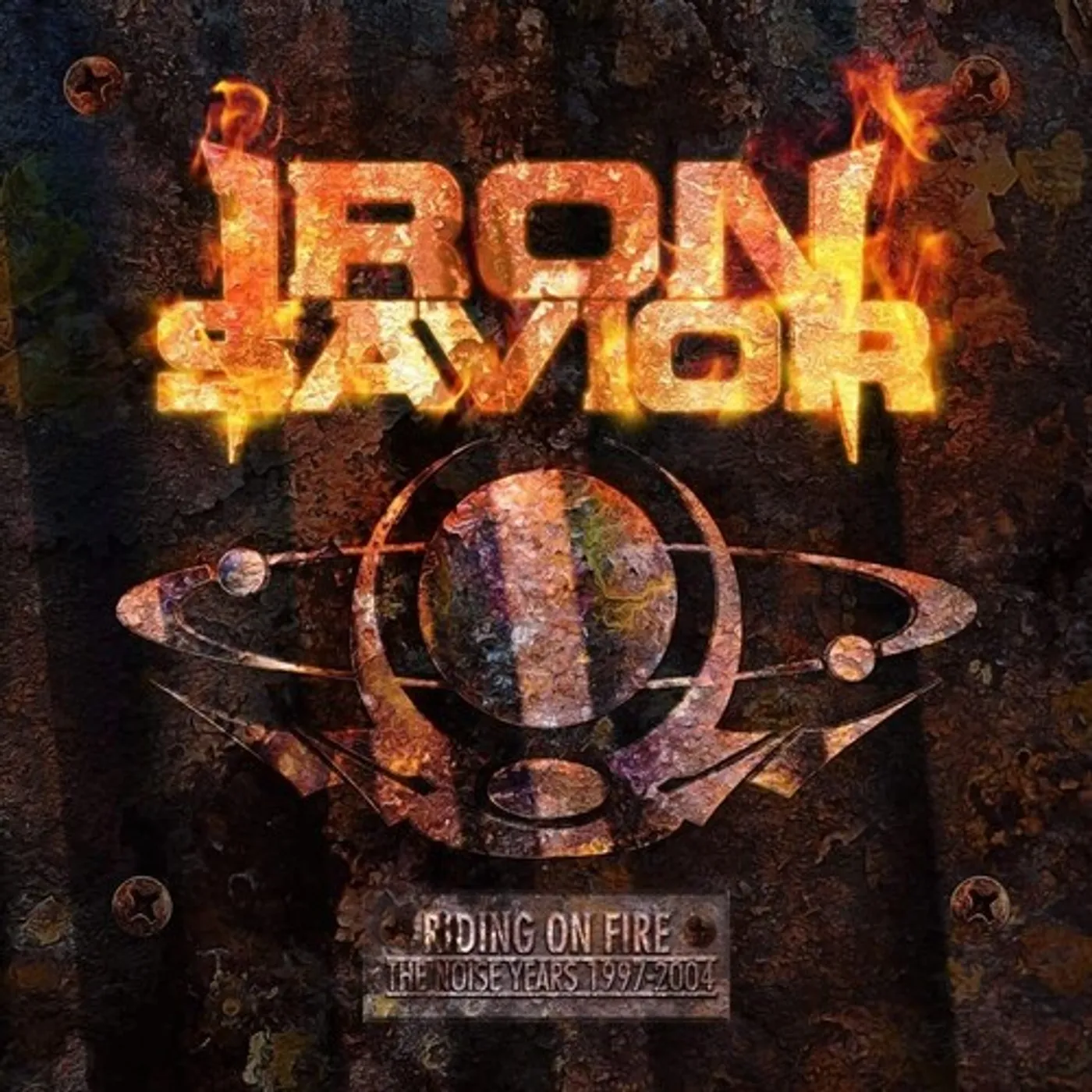 Iron Savior RIDING ON FIRE: THE NOISE YEARS 1997-2004 CD