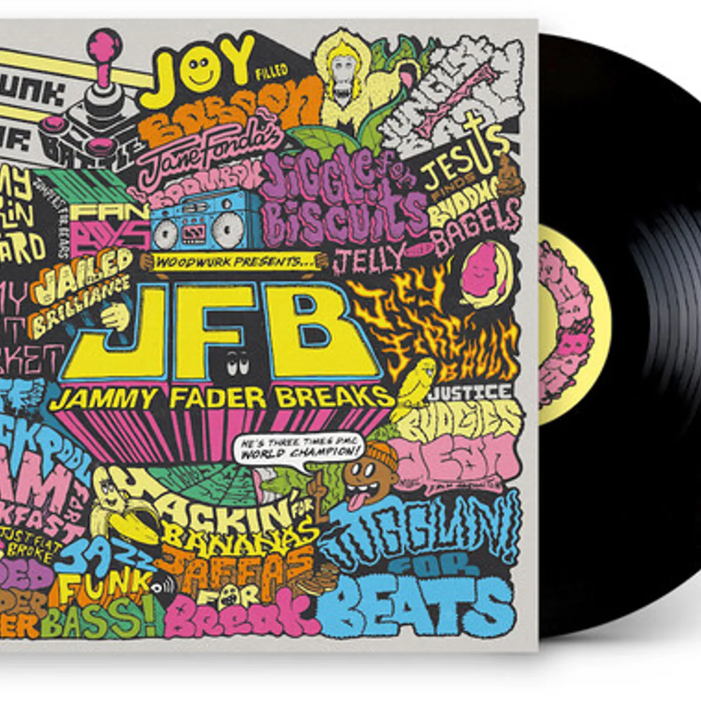 JFB JAMMY FADER BREAKS Vinyl Record