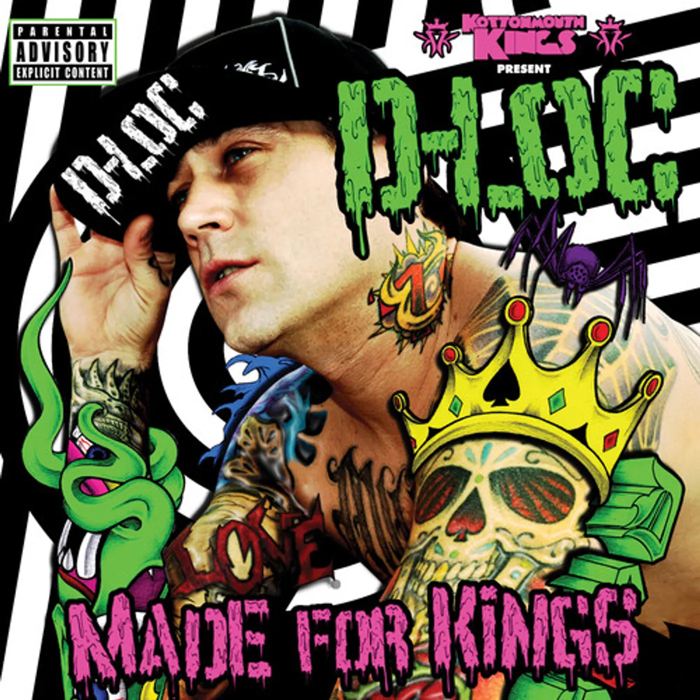 D-Loc MADE FOR KINGS - PINK Vinyl Record