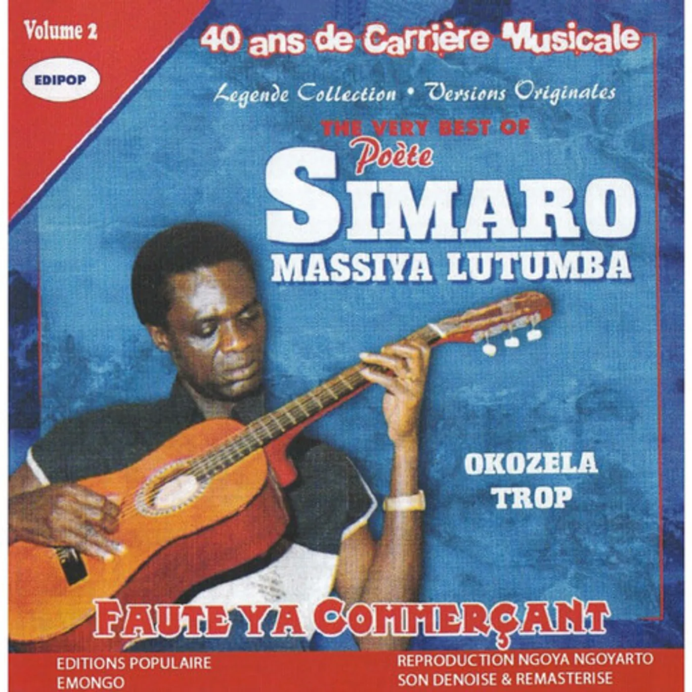 Lutumba Simaro VERY BEST OF VOL.2 CD