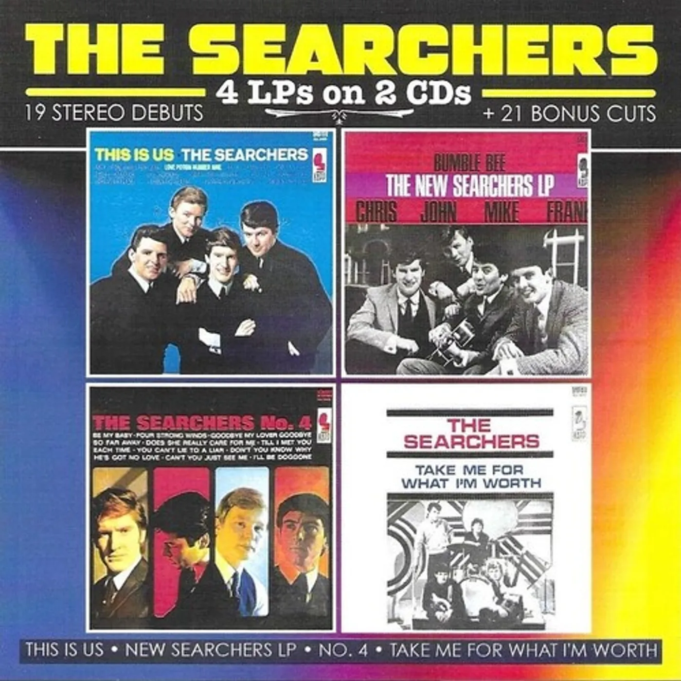 The Searchers 19 STEREO DEBUTS CD