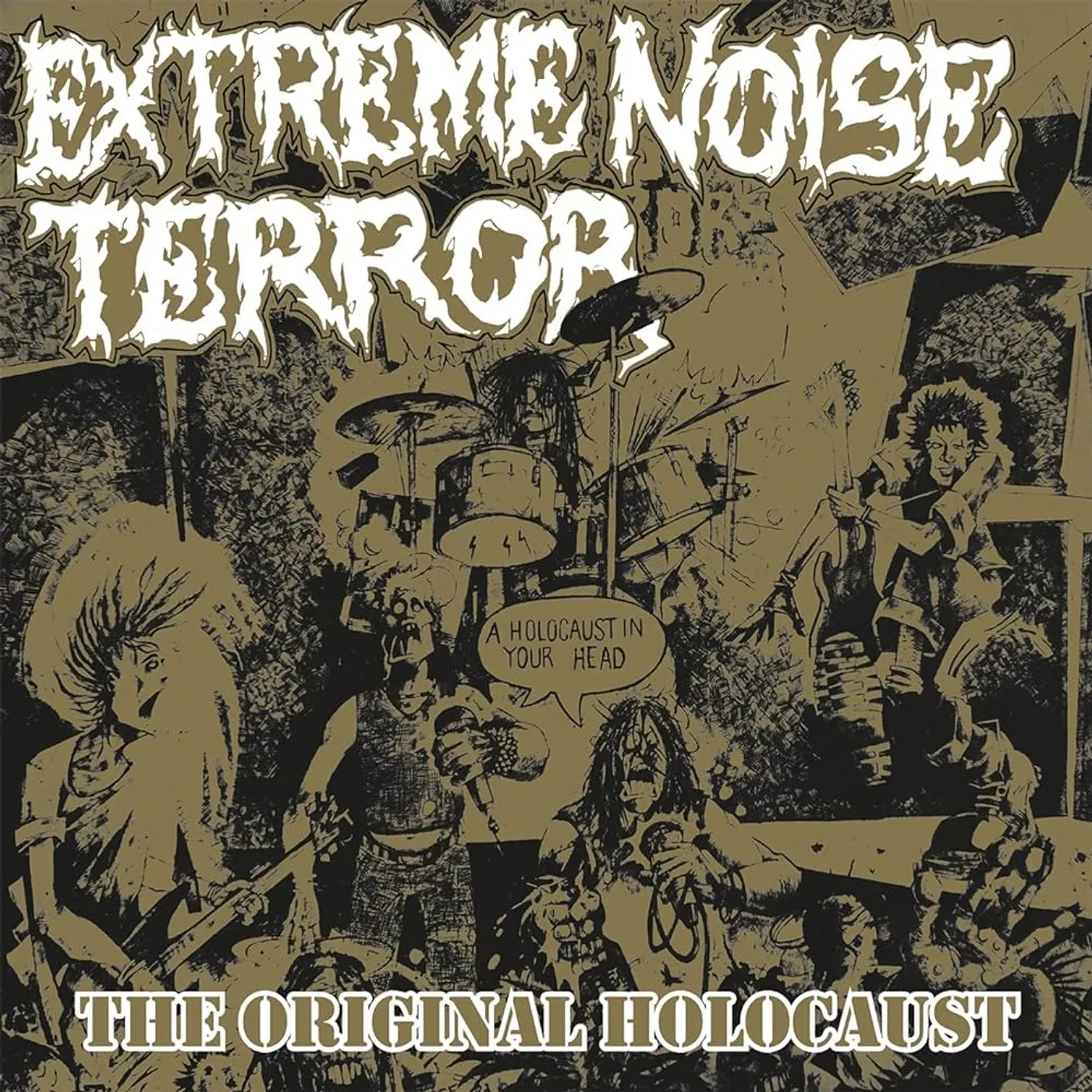 Extreme Noise Terror HOLOCAUST IN YOUR HEAD: THE ORIGINAL HOLOCAUST Vinyl Record