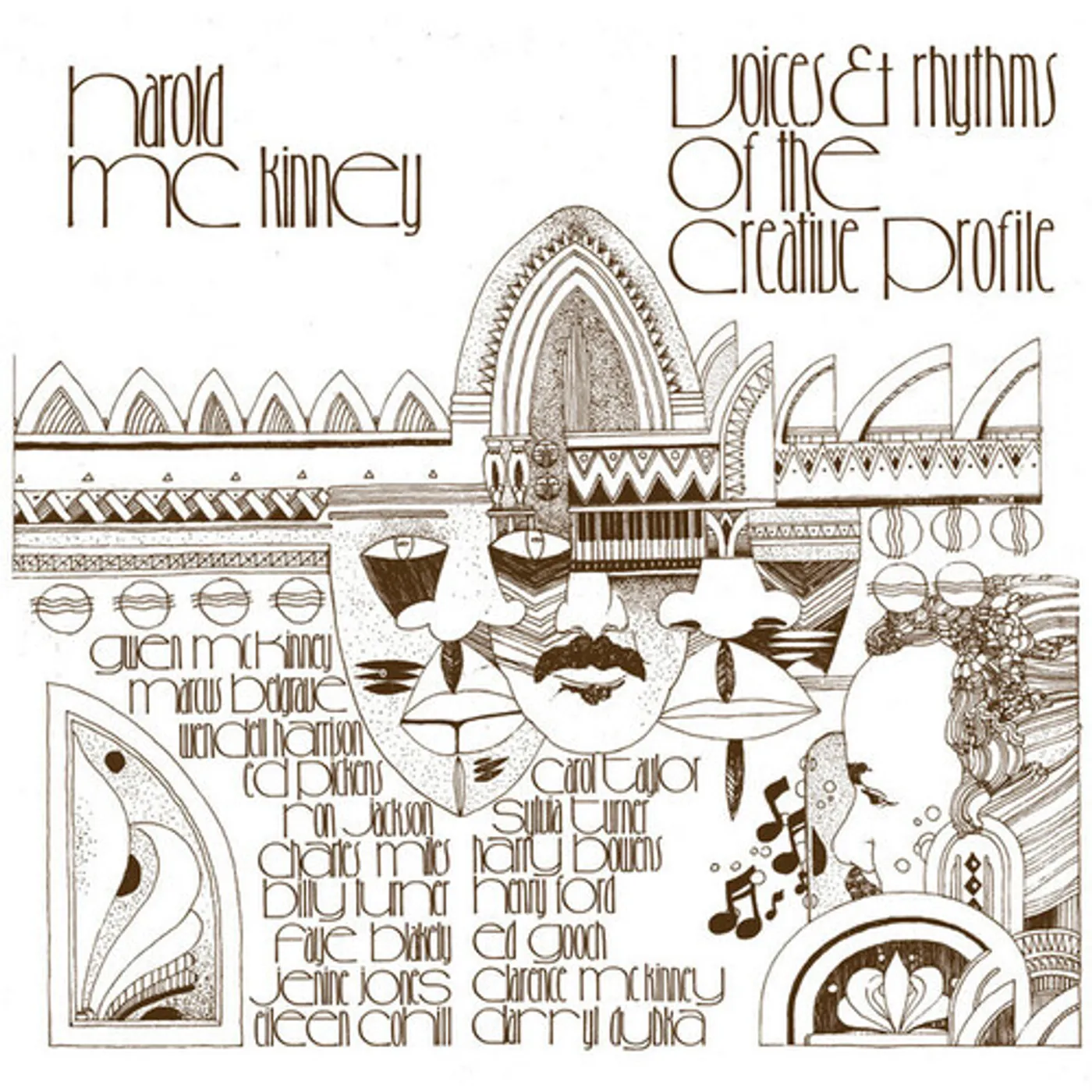 Harold McKinney Voices And Rhythms Of The Creative Profile Vinyl Record