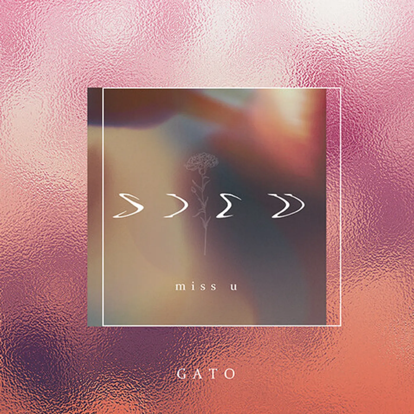gato MISS U / LUVSICK (KAZUKI MATSUMOTO REMIX) Vinyl Record