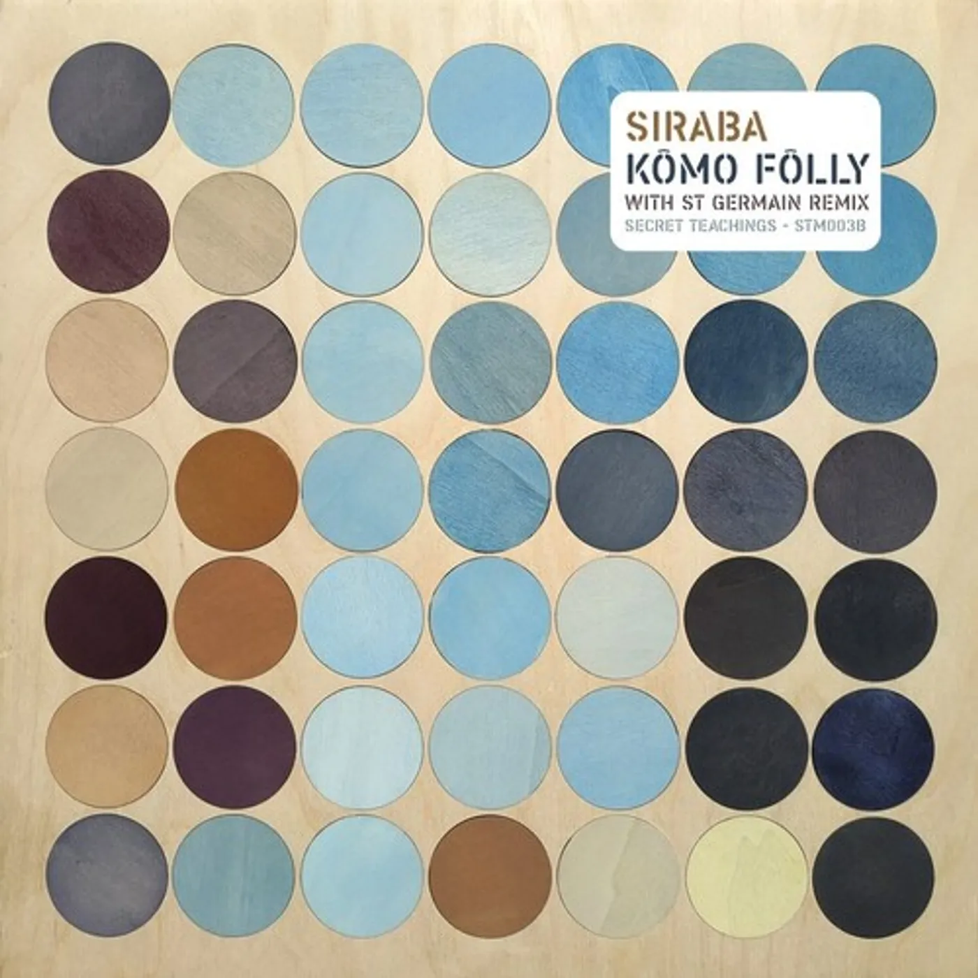 Siraba KOMO FLLY (WITH ST GERMAIN REMIX) Vinyl Record