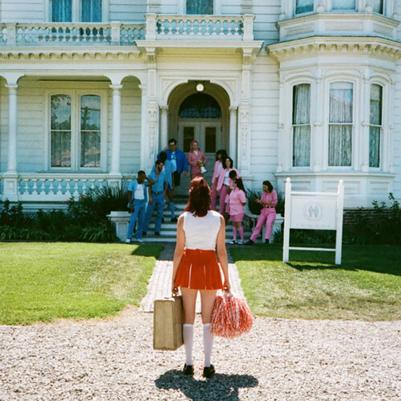 Muna & Phoebe Bridgers Silk Chiffon - Pink Vinyl Record