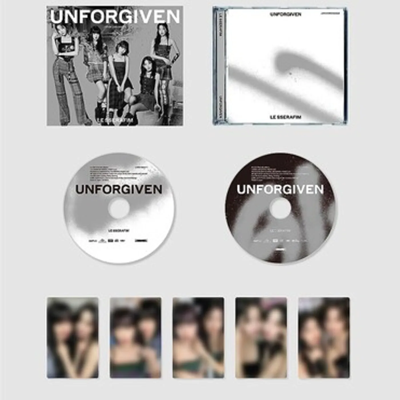 LE SSERAFIM UNFORGIVEN [LIMITED EDITION B] CD