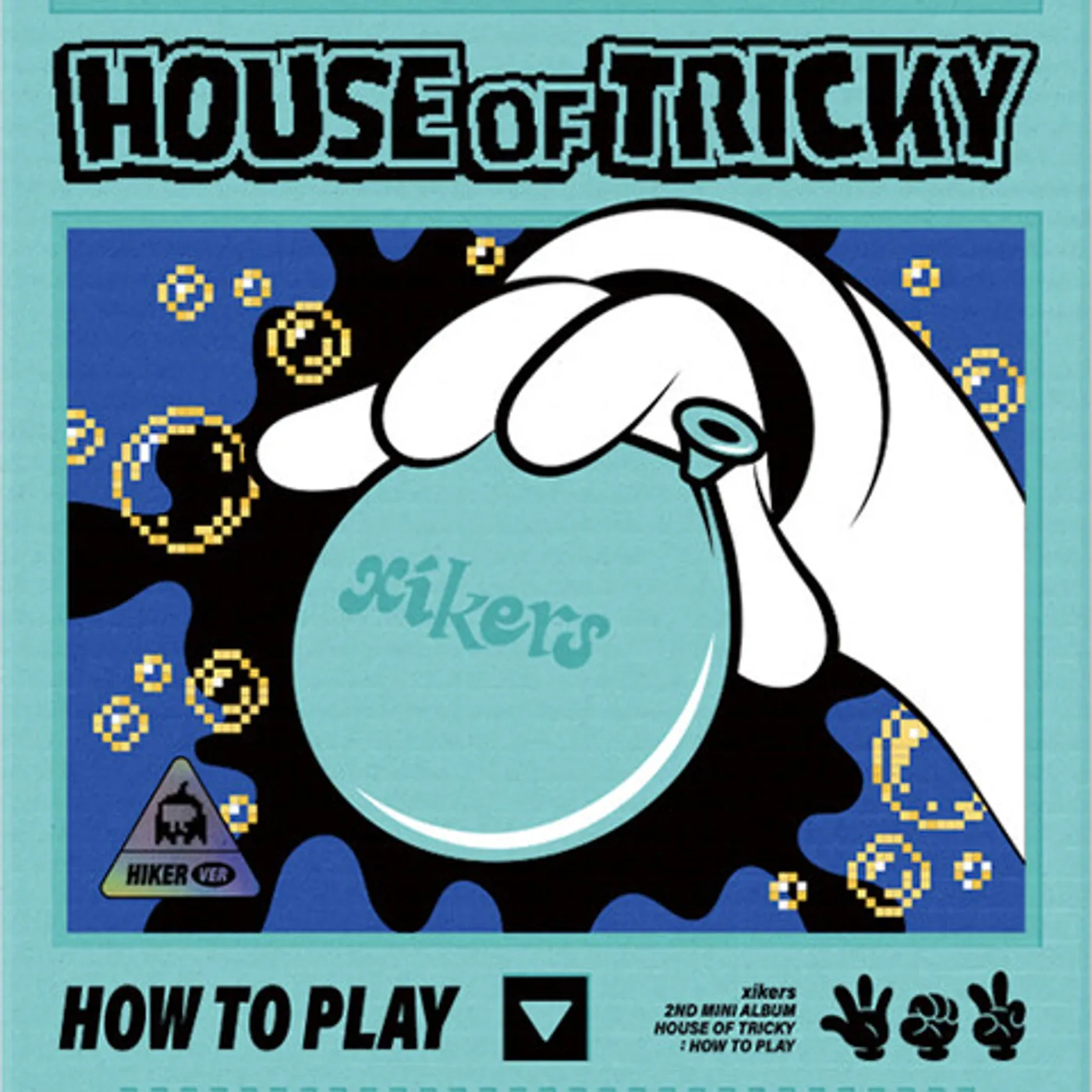 xikers HOUSE OF TRICKY: HOW TO PLAY (HIKER VER) CD