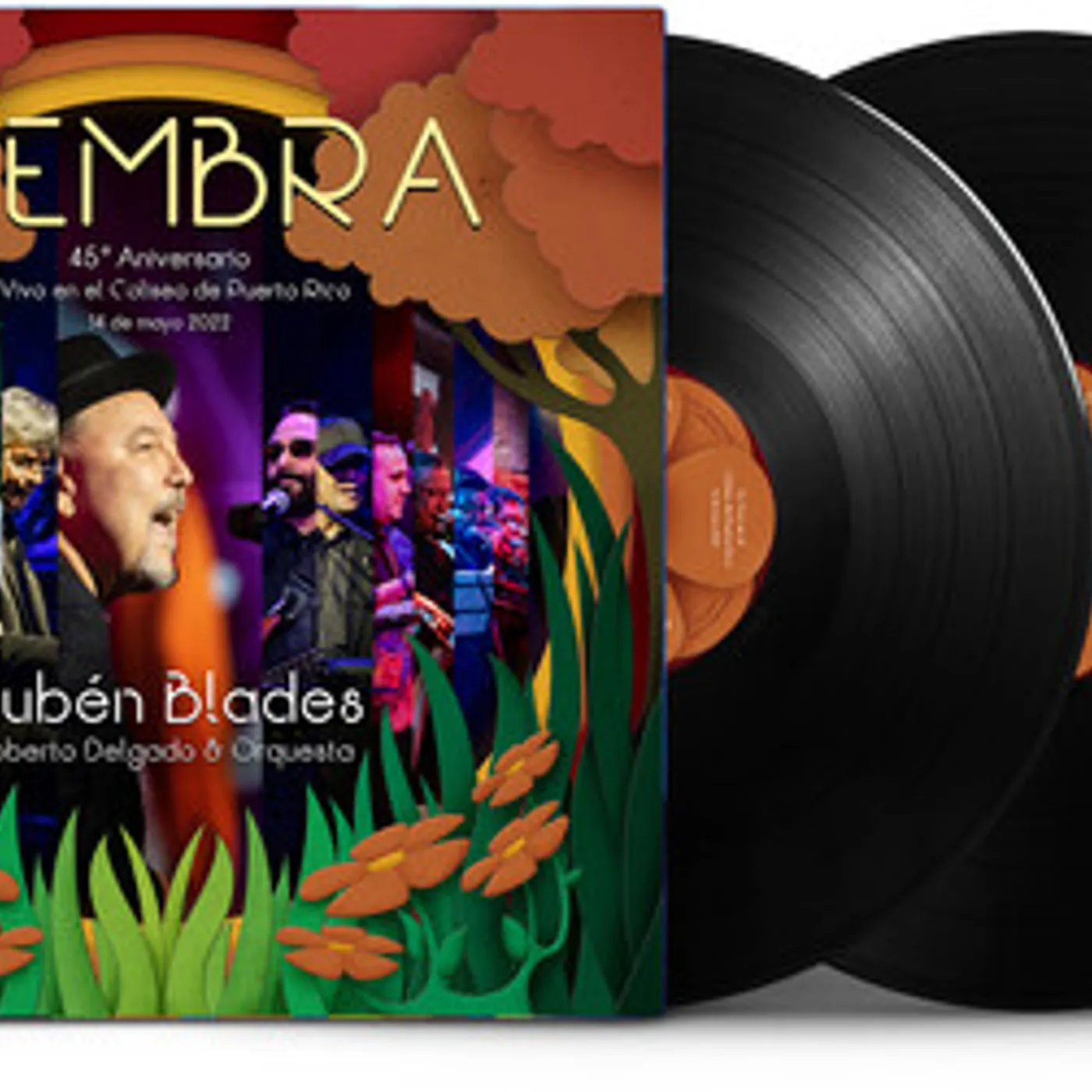 Ruben Blades / Roberto Delgado & Orquesta SIEMBRA: 45 ANIVERSARIO - EN VIVO EN EL Vinyl Record