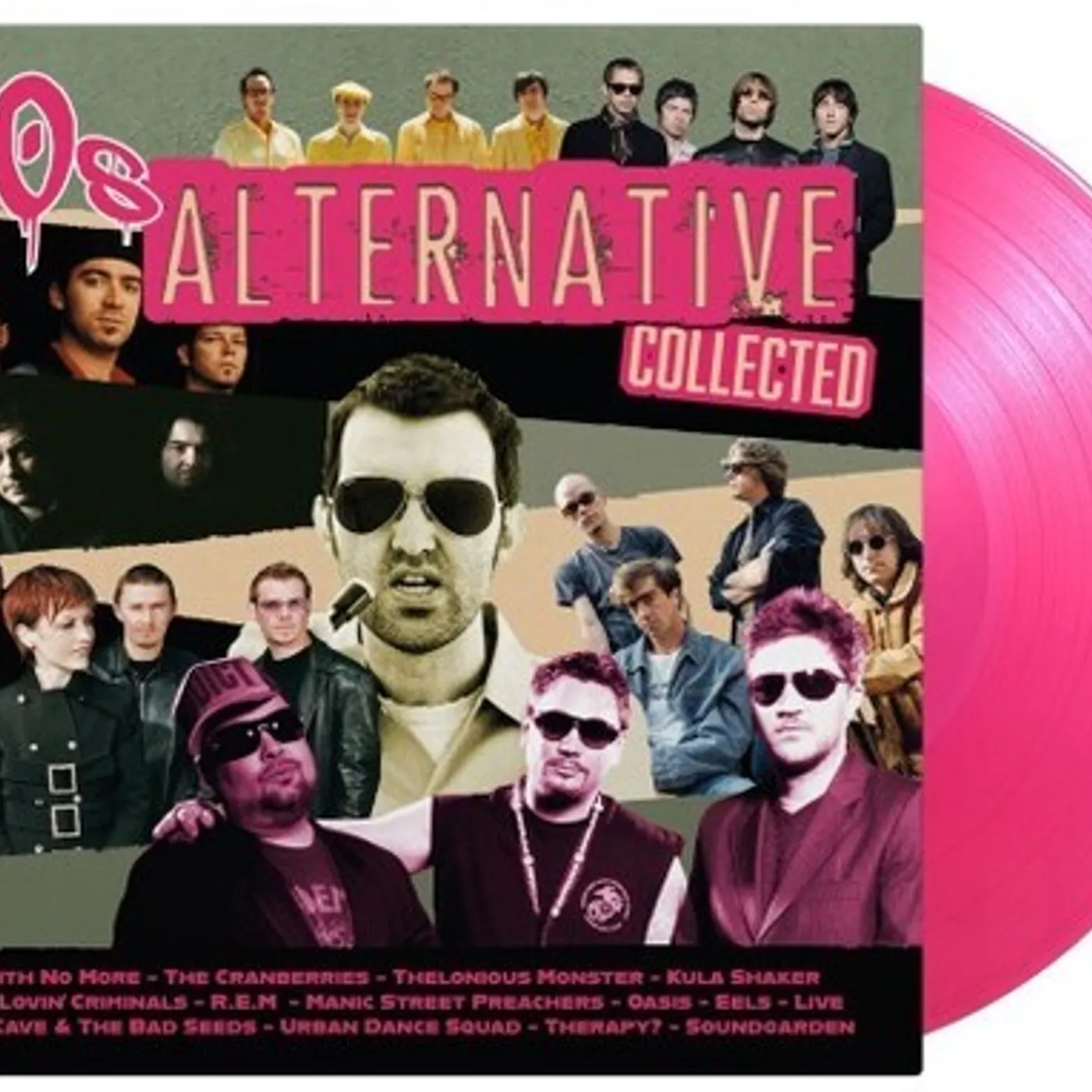  90's Alternative Collected / Various (2LP/Magenta) Vinyl Record