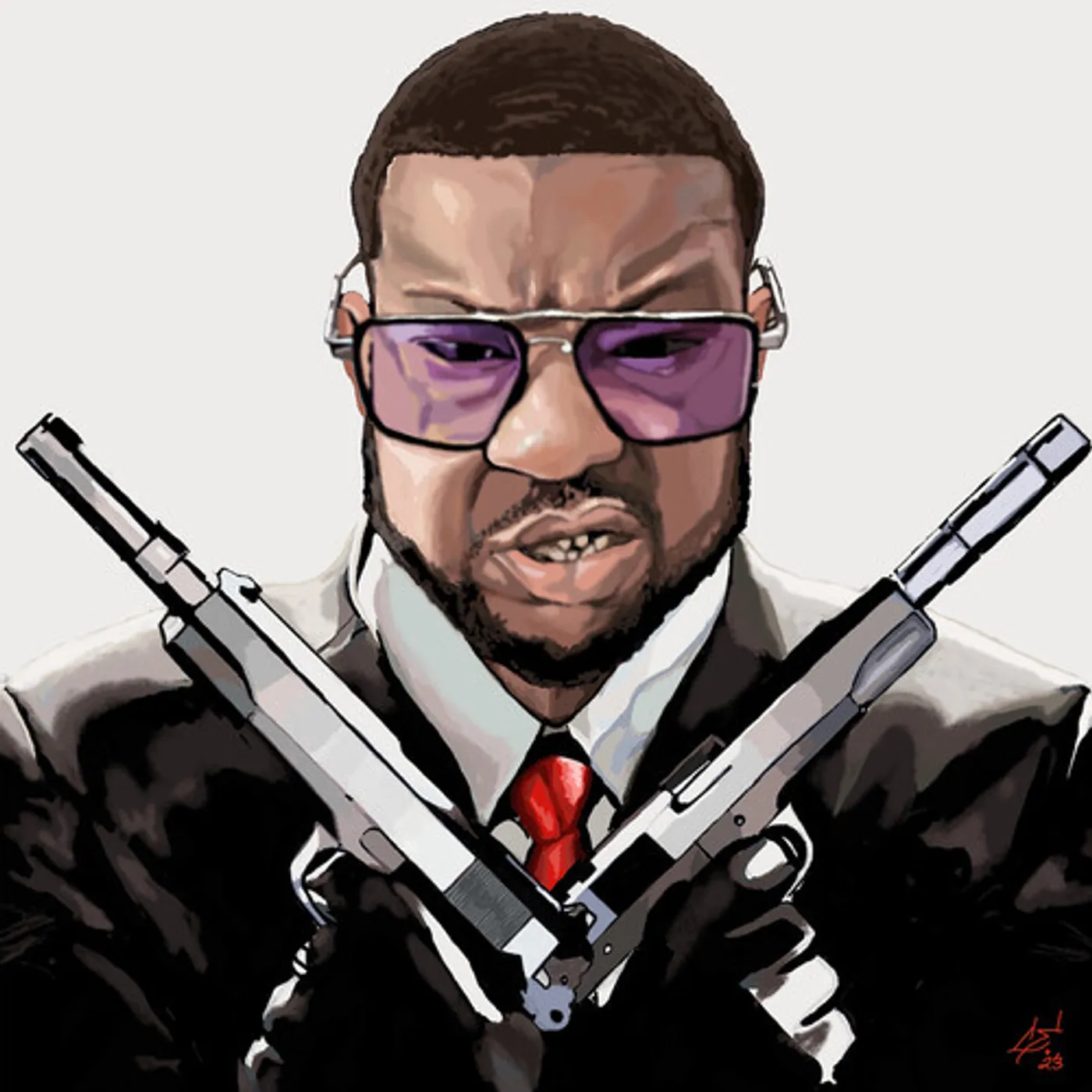 Da Buze Bruvaz Presents Clever One X Giallo Point GUNZ KNIVEZ AND NUNCHUCKZ Vinyl Record
