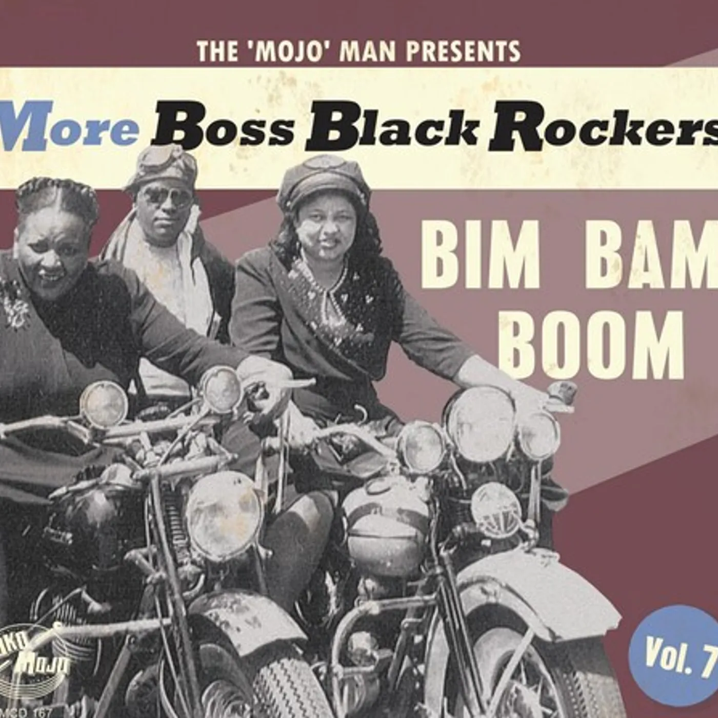 MORE BOSS BLACK ROCKERS 7: BIM BAM BOOM / VARIOUS Vinyl Record