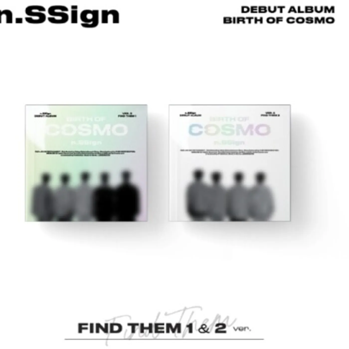 n.SSign BIRTH OF COSMO - FIND THEM VERSION - RANDOM COVER CD