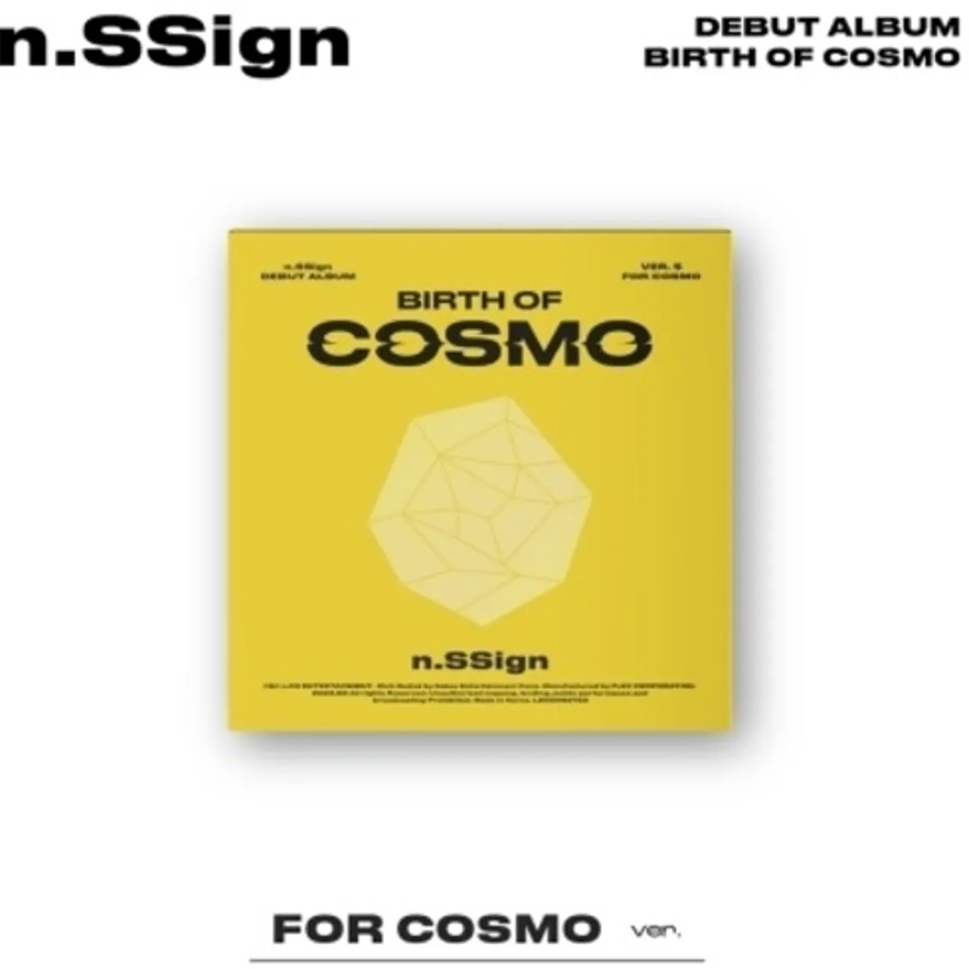 n.SSign BIRTH OF COSMO - FOR COSMO VERSION CD