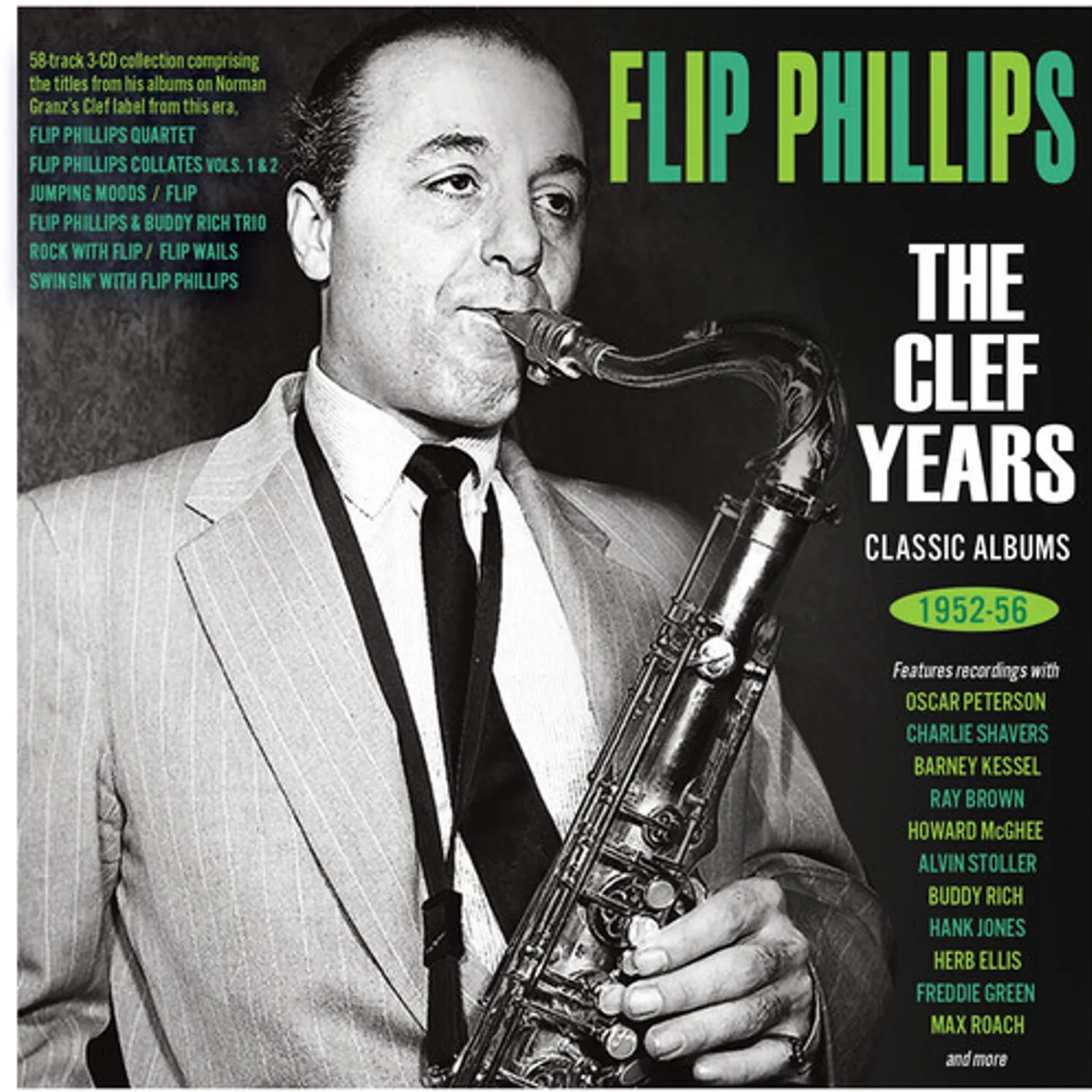 Flip Phillips CLEF YEARS: CLASSIC ALBUMS 1952-56 CD