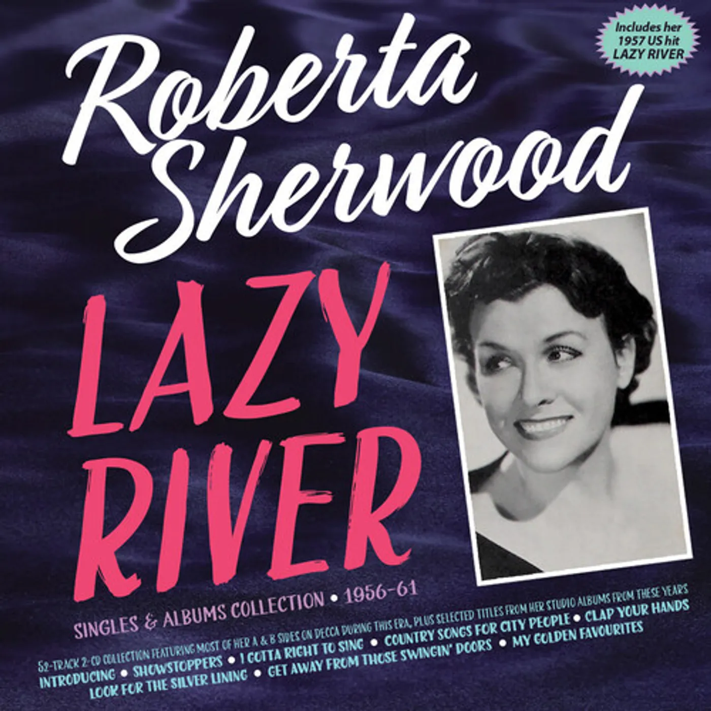 Roberta Sherwood LAZY RIVER: SINGLES & ALBUMS COLLECTION 1956-61 CD