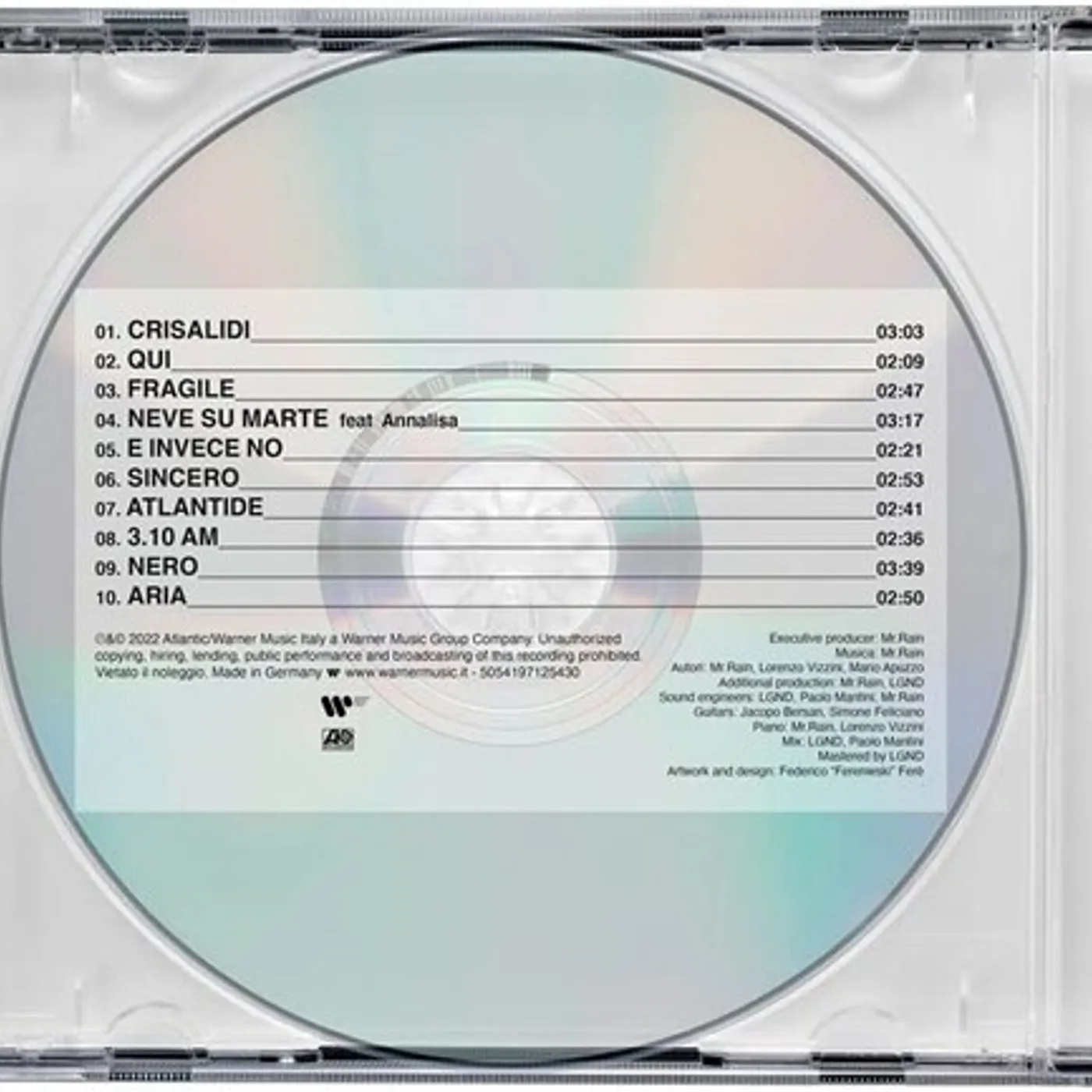 Mr. Rain FRAGILE CD