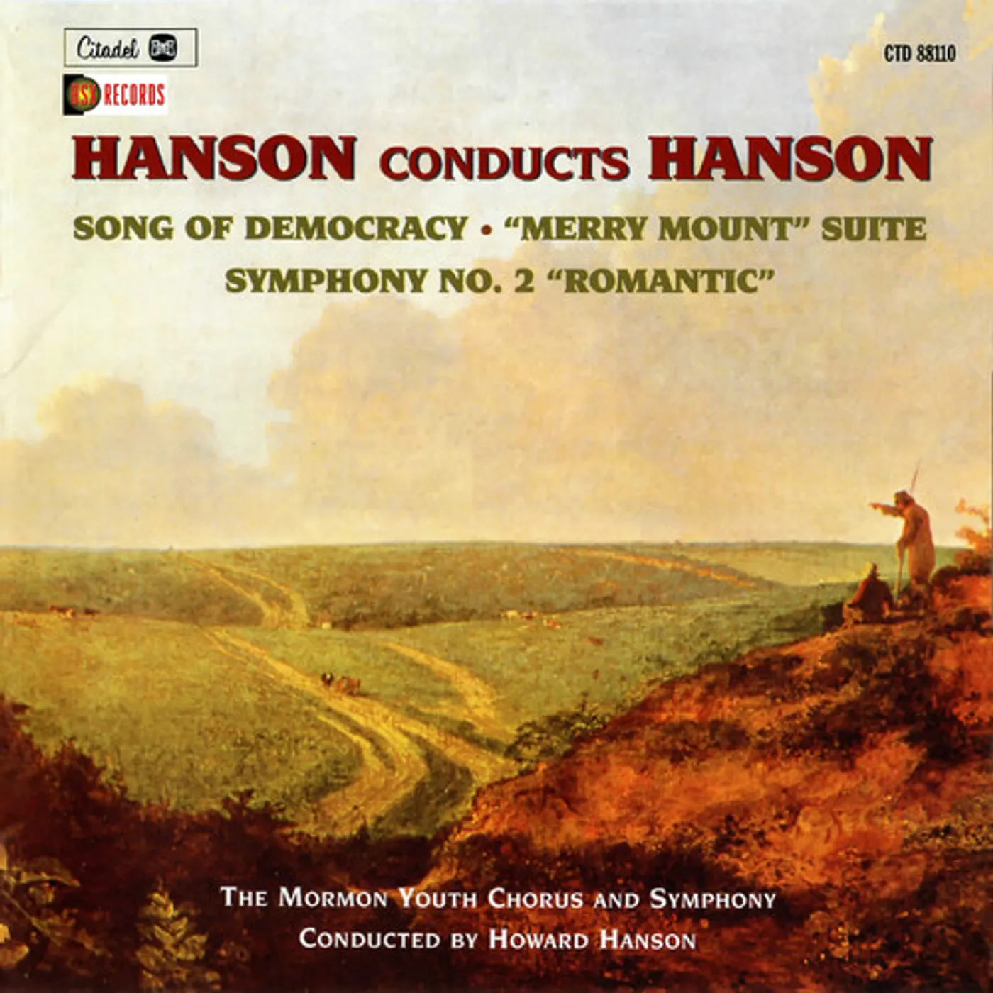 Howard Hanson HANSON CONDUCTS HANSON: SONG OF DEMOCRACY, MERRY CD