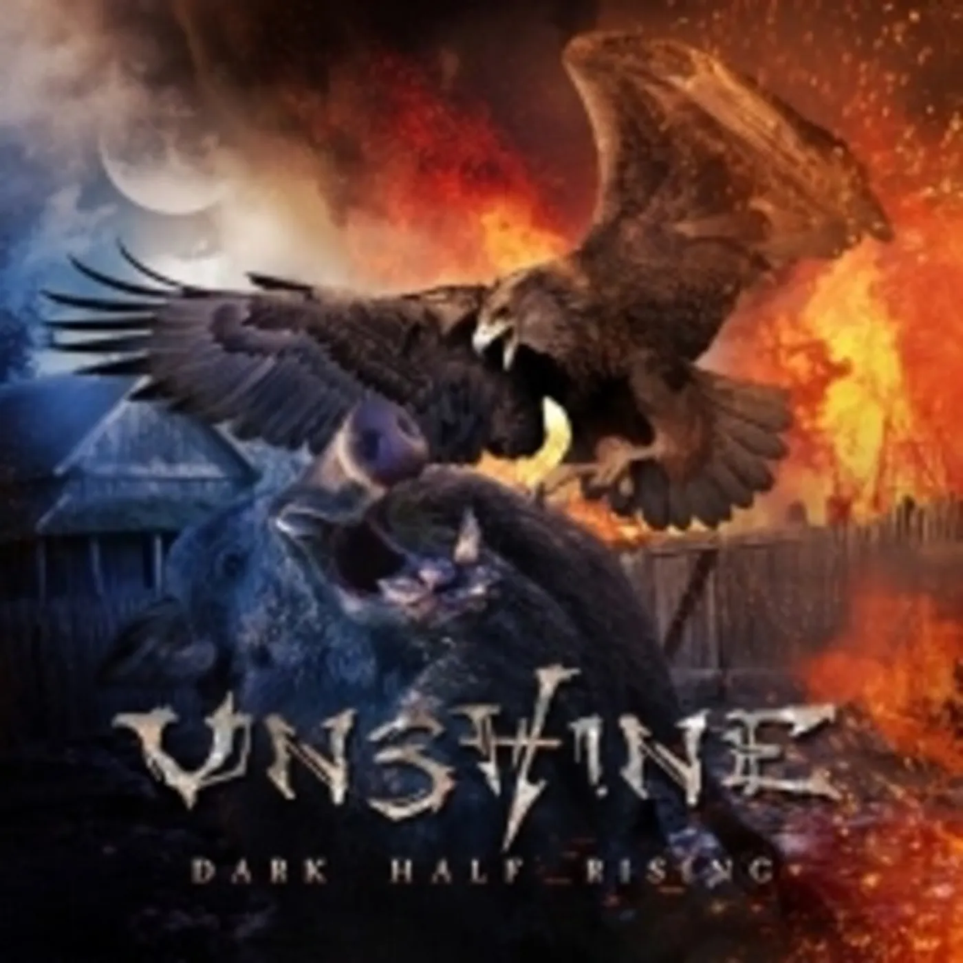 $unshine DARK HALF RISING CD