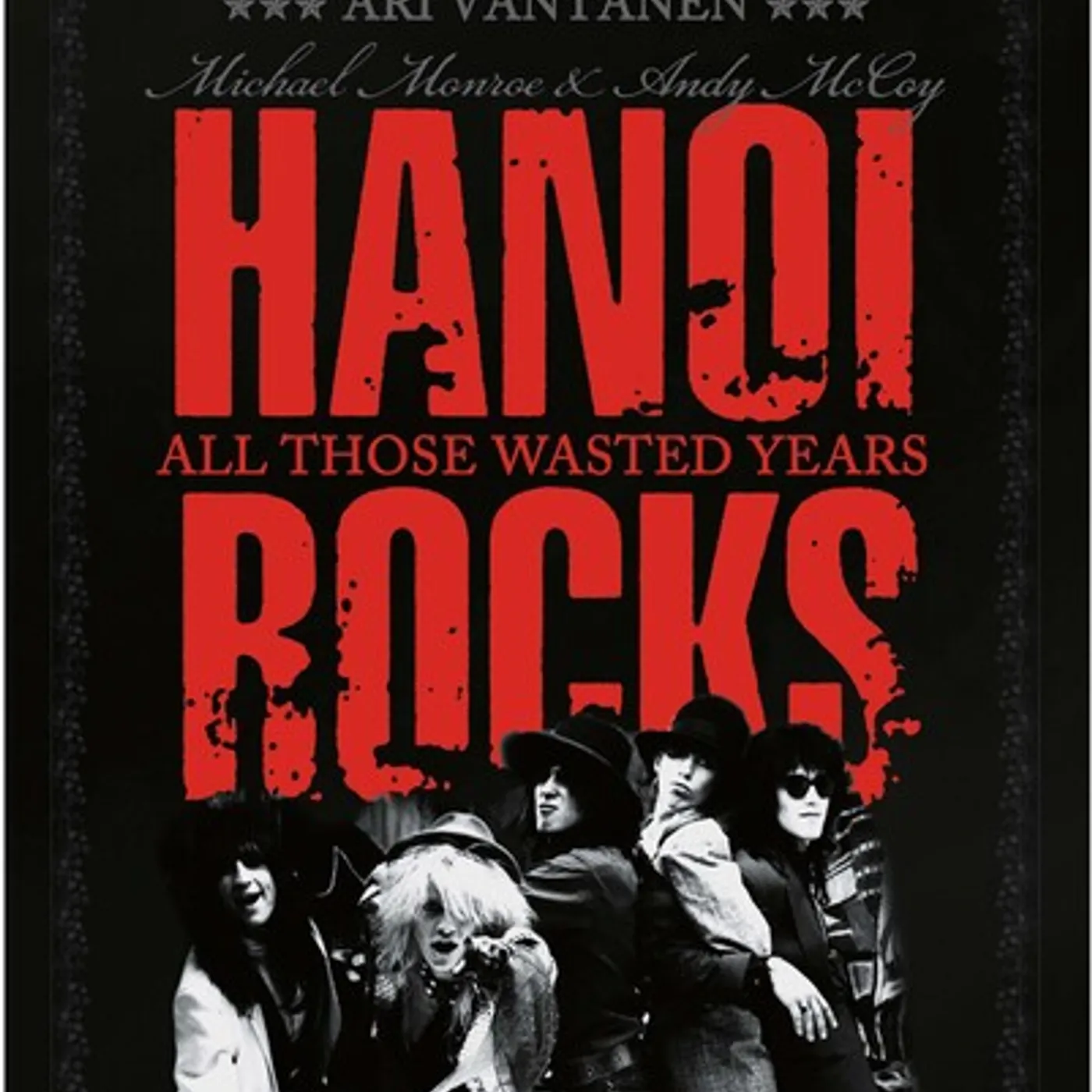 Hanoi Rocks ALL THOSE WASTED YEARS - BLUE Vinyl Record