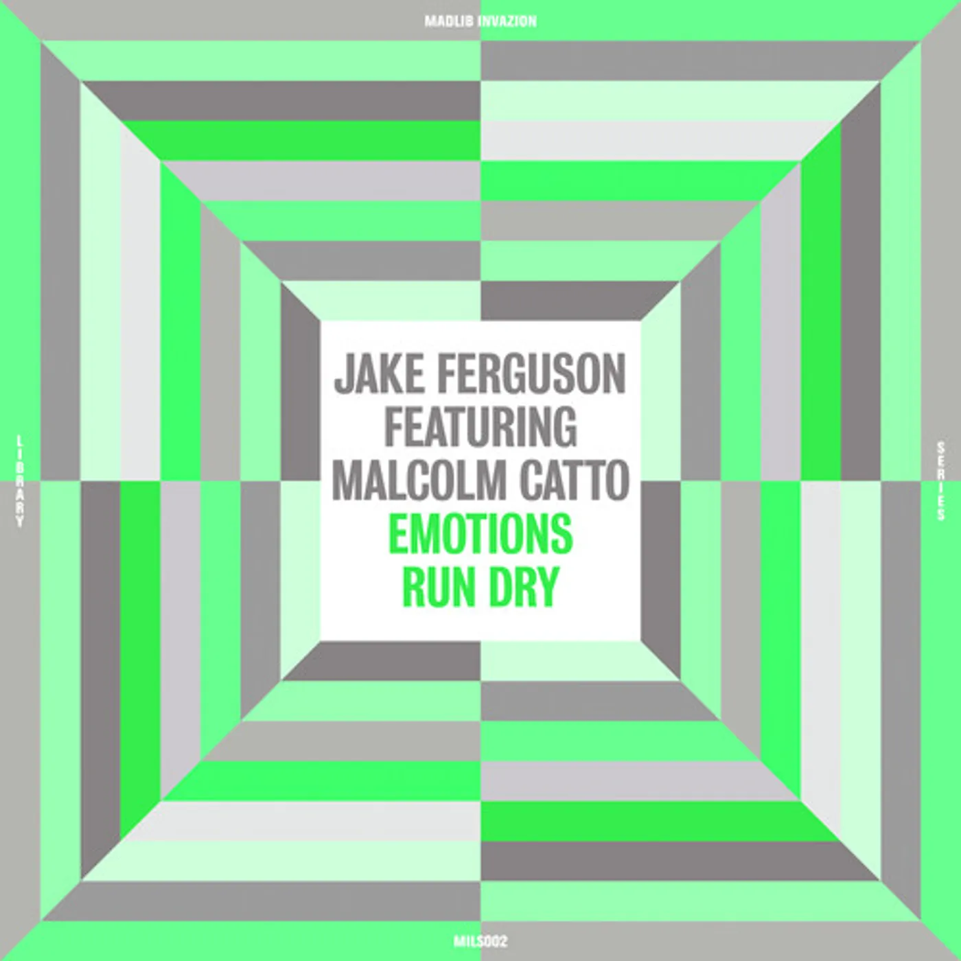 Jake Ferguson EMOTIONS RUN DRY Vinyl Record