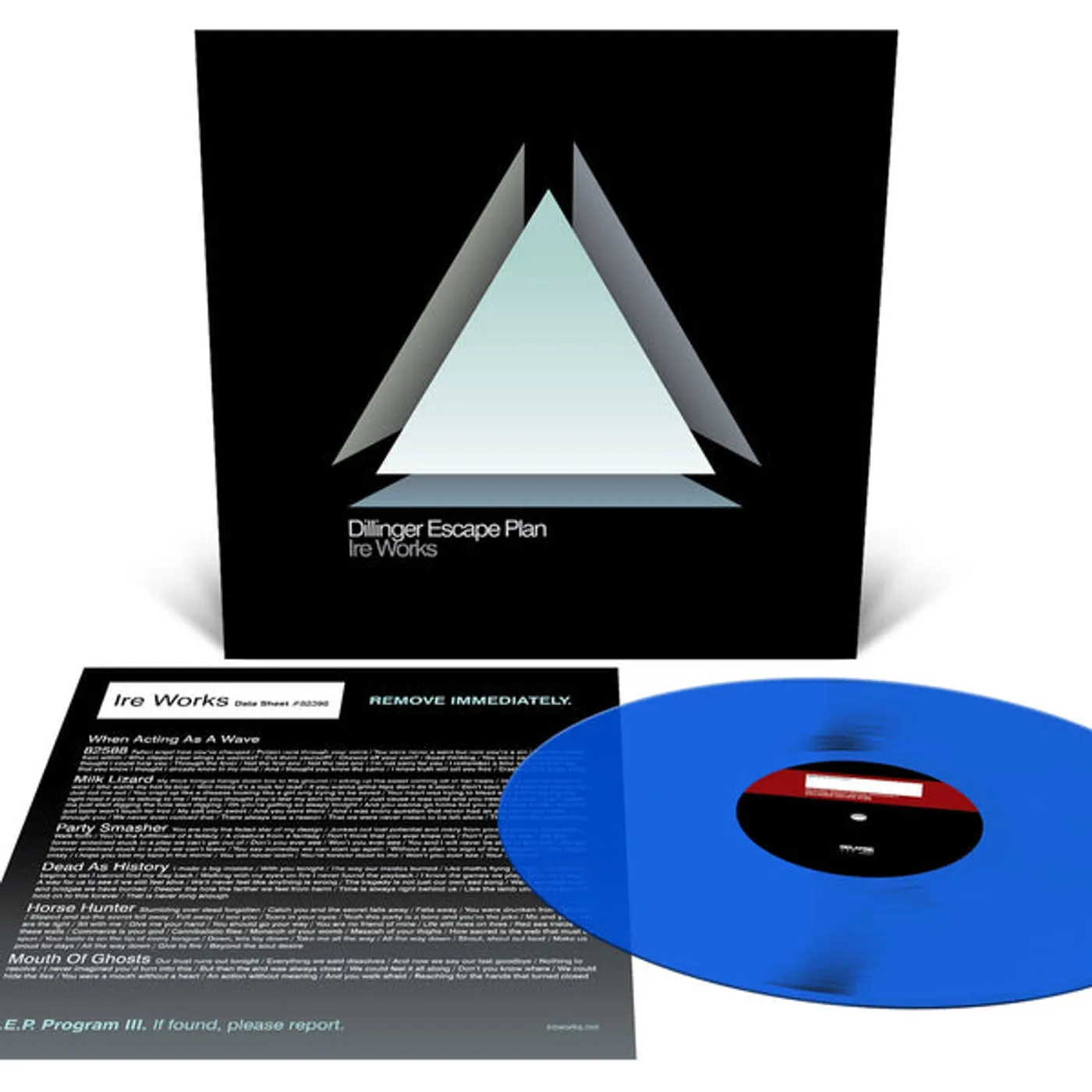 The Dillinger Escape Plan IRE WORKS Vinyl Record