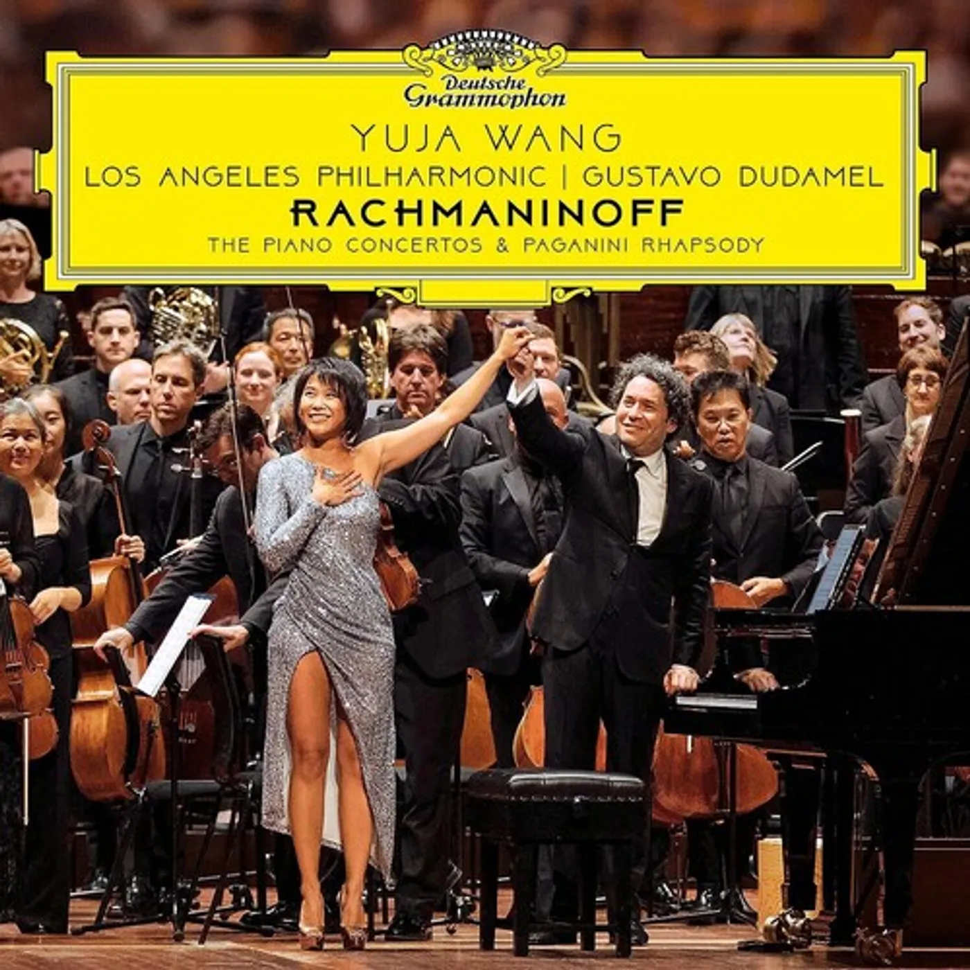 Rachmaninoff / Wang / Dudamel / La Philharmonic PIANO CONCERTOS & PAGANINI RHAPSODY CD