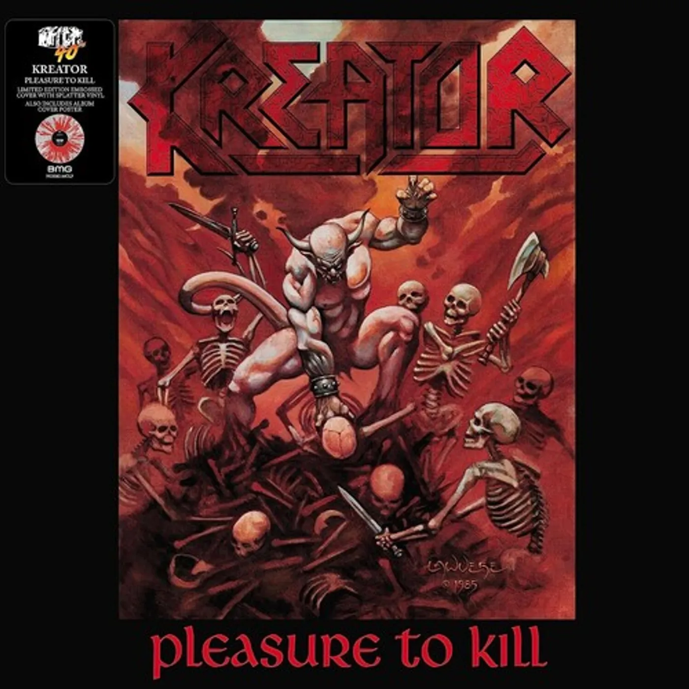 Kreator Pleasure To Kill Vinyl Record