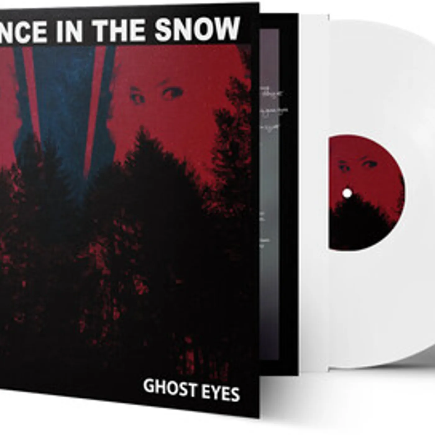 Silence in the Snow GHOST EYES - WHITE Vinyl Record