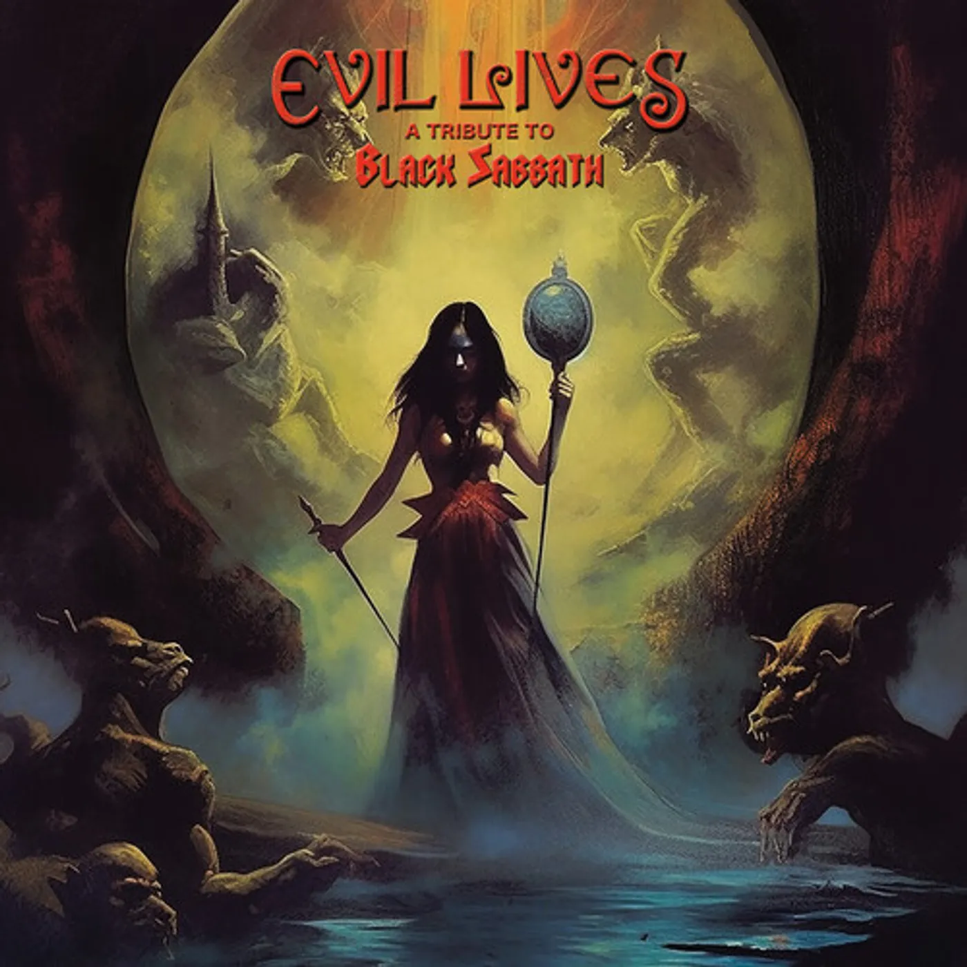Evil Lives - A Tribute To Black Sabbath / Various Artists EVIL LIVES - A TRIBUTE TO BLACK SABBATH / VAR CD